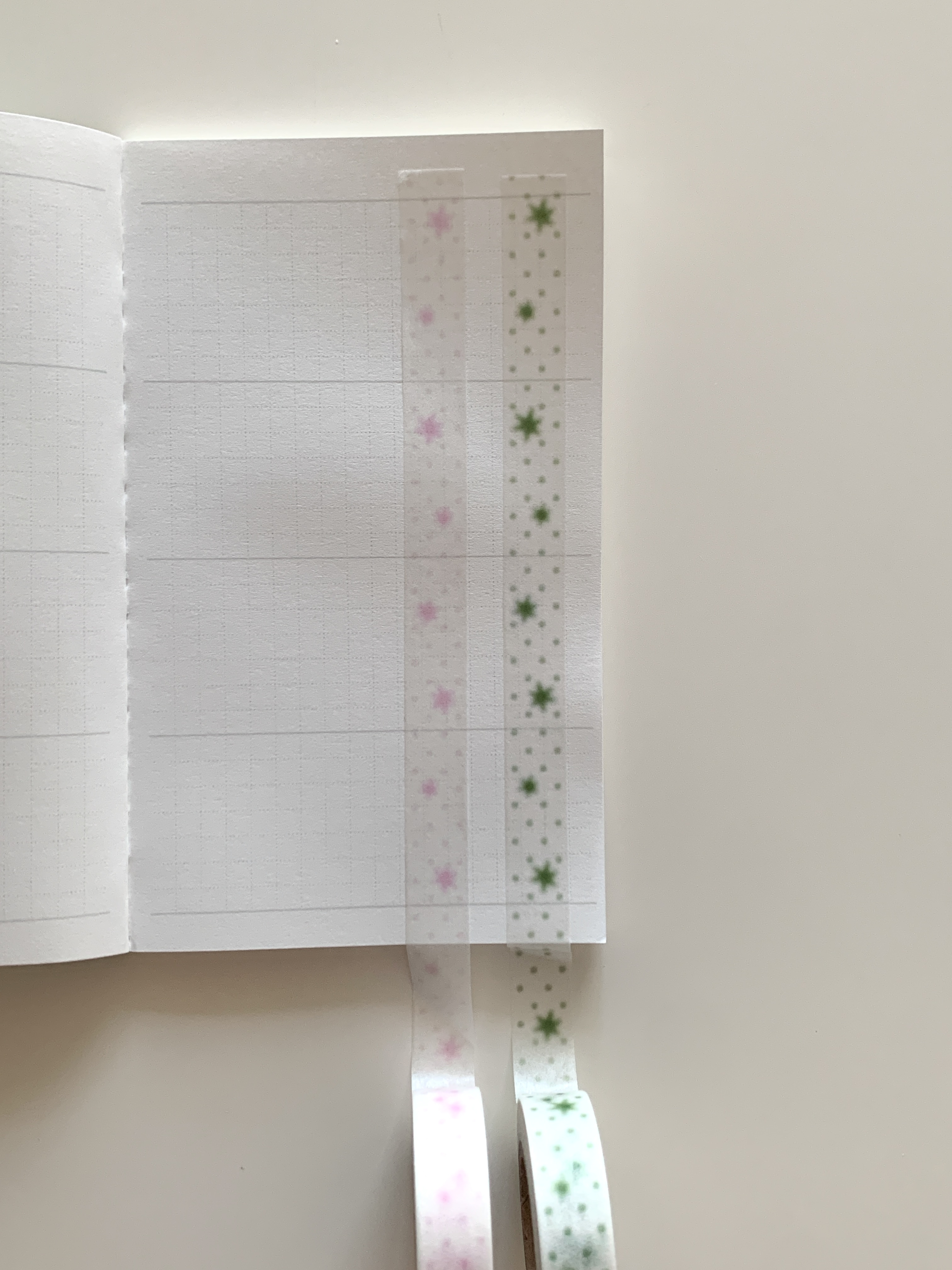 Lovers Pick Me | Strawberry Star / Grass Star Masking Tape 2 types