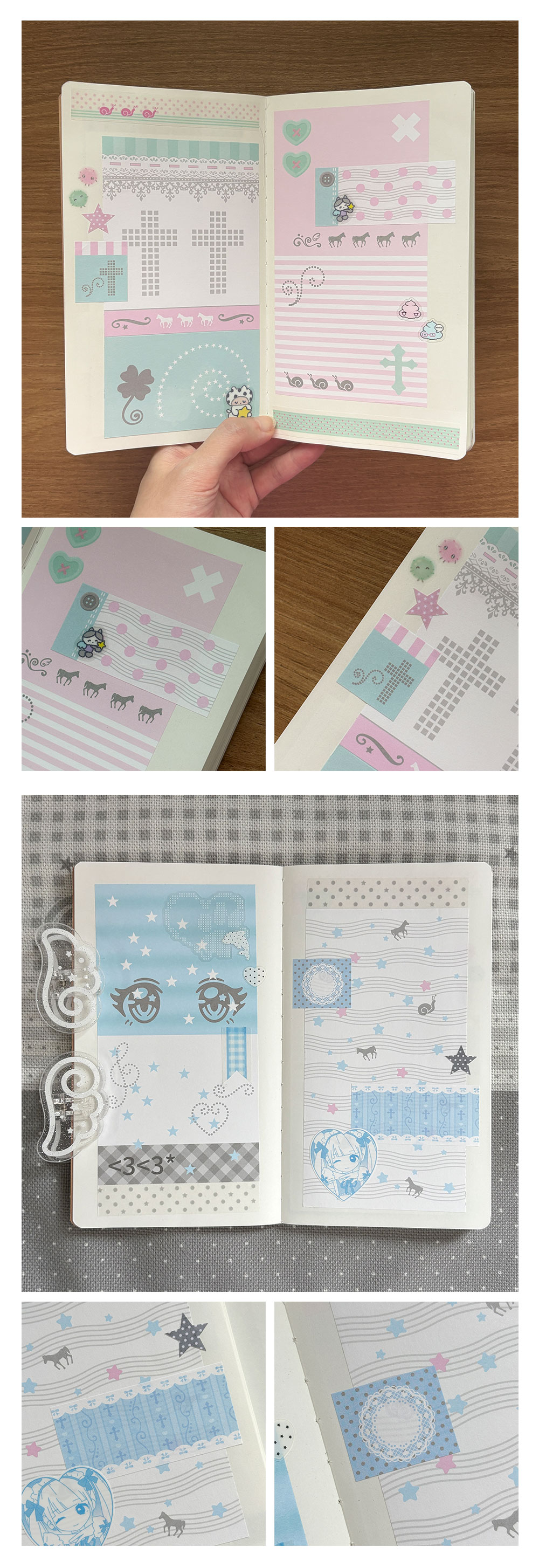 빗바이빗 | Mini Paper Sticker_Pastel