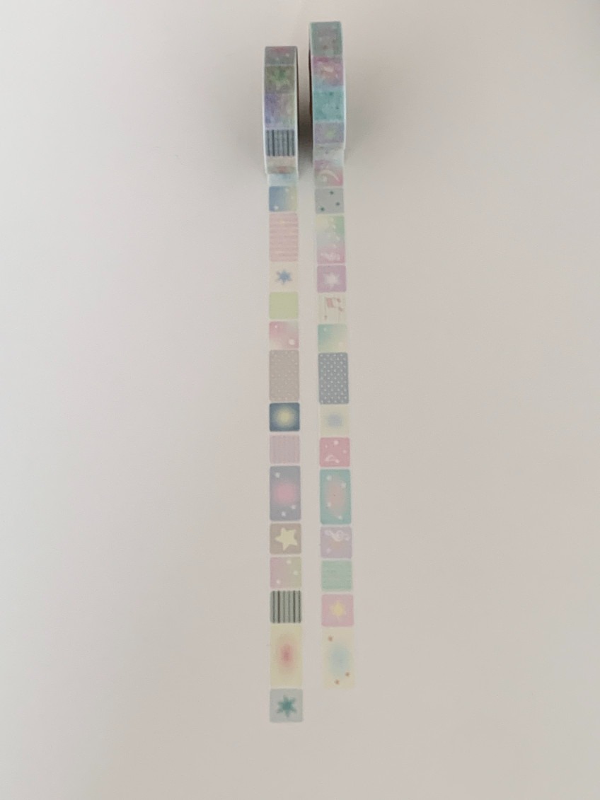 Lovers Pick Me | Cloud Melody & Pastel Dream Masking Tape 2 types