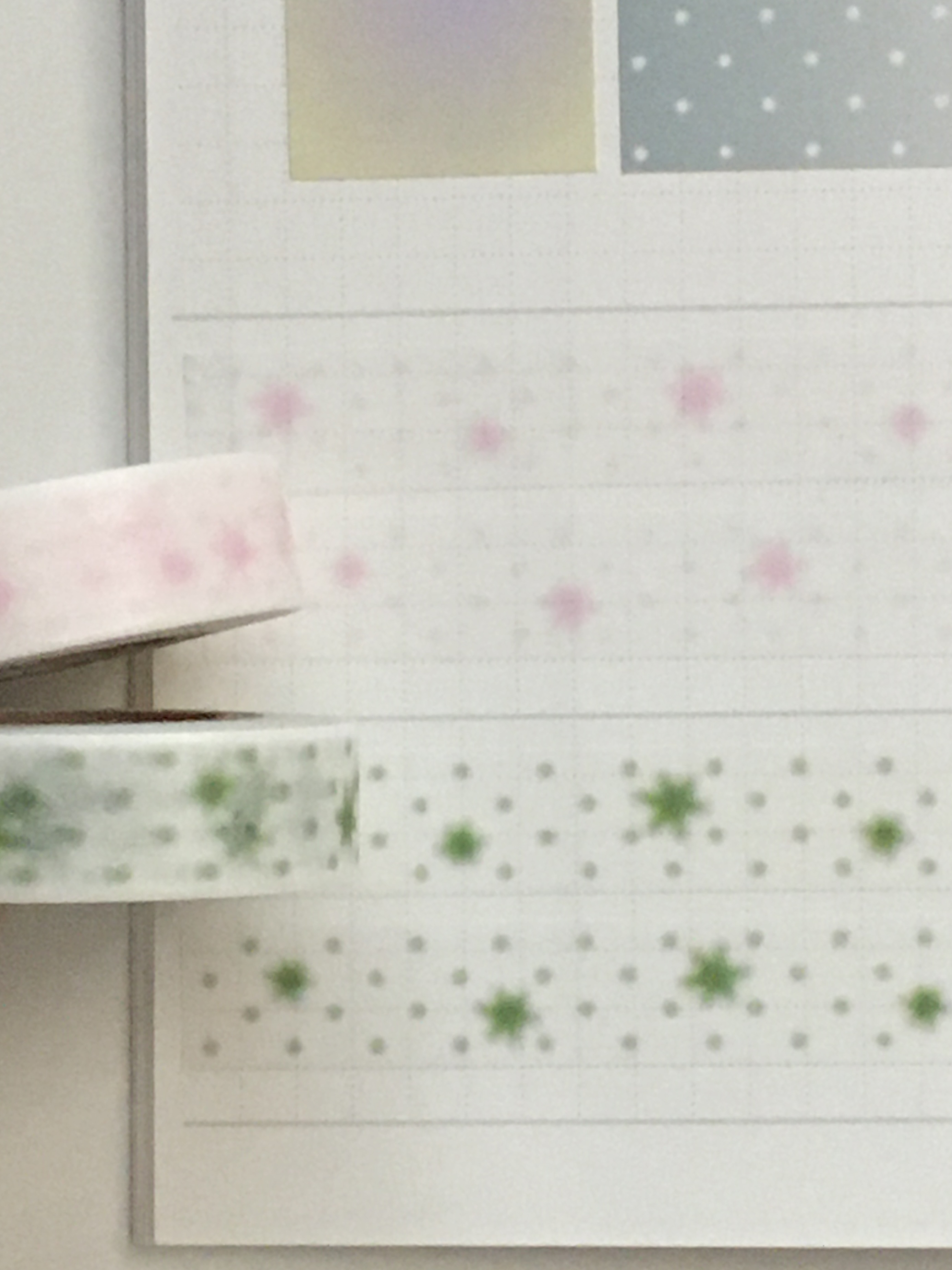 Lovers Pick Me | Strawberry Star / Grass Star Masking Tape 2 types