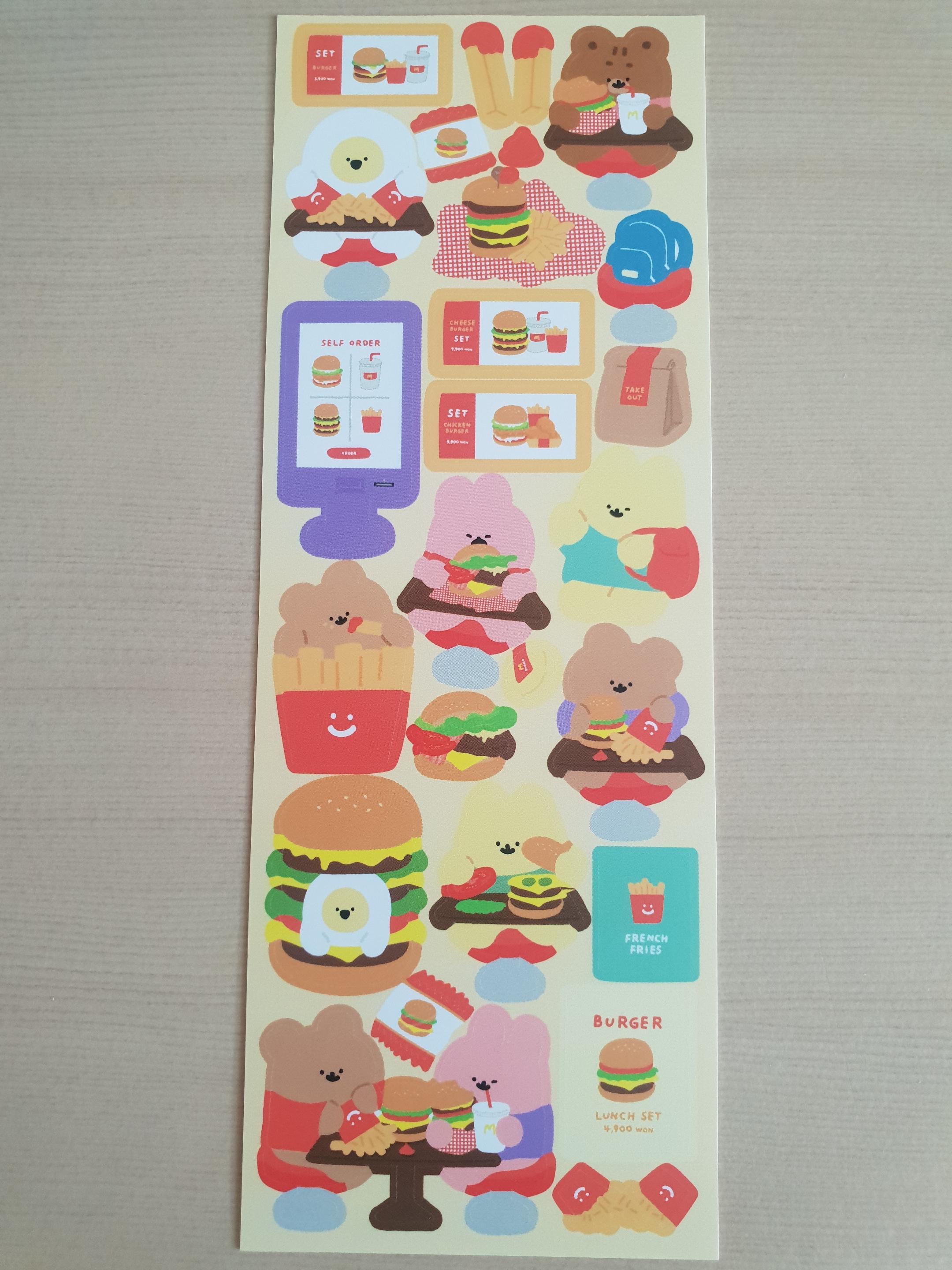 Wanna This Removable waterproof paper deco sticker