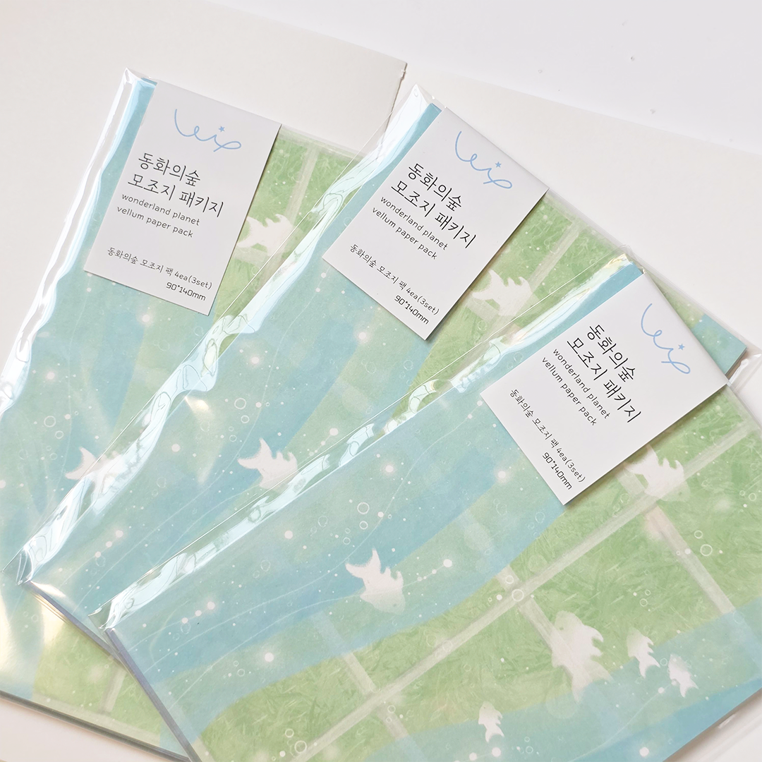 동화의숲 | 창문 밖 모조지팩 (12ea)