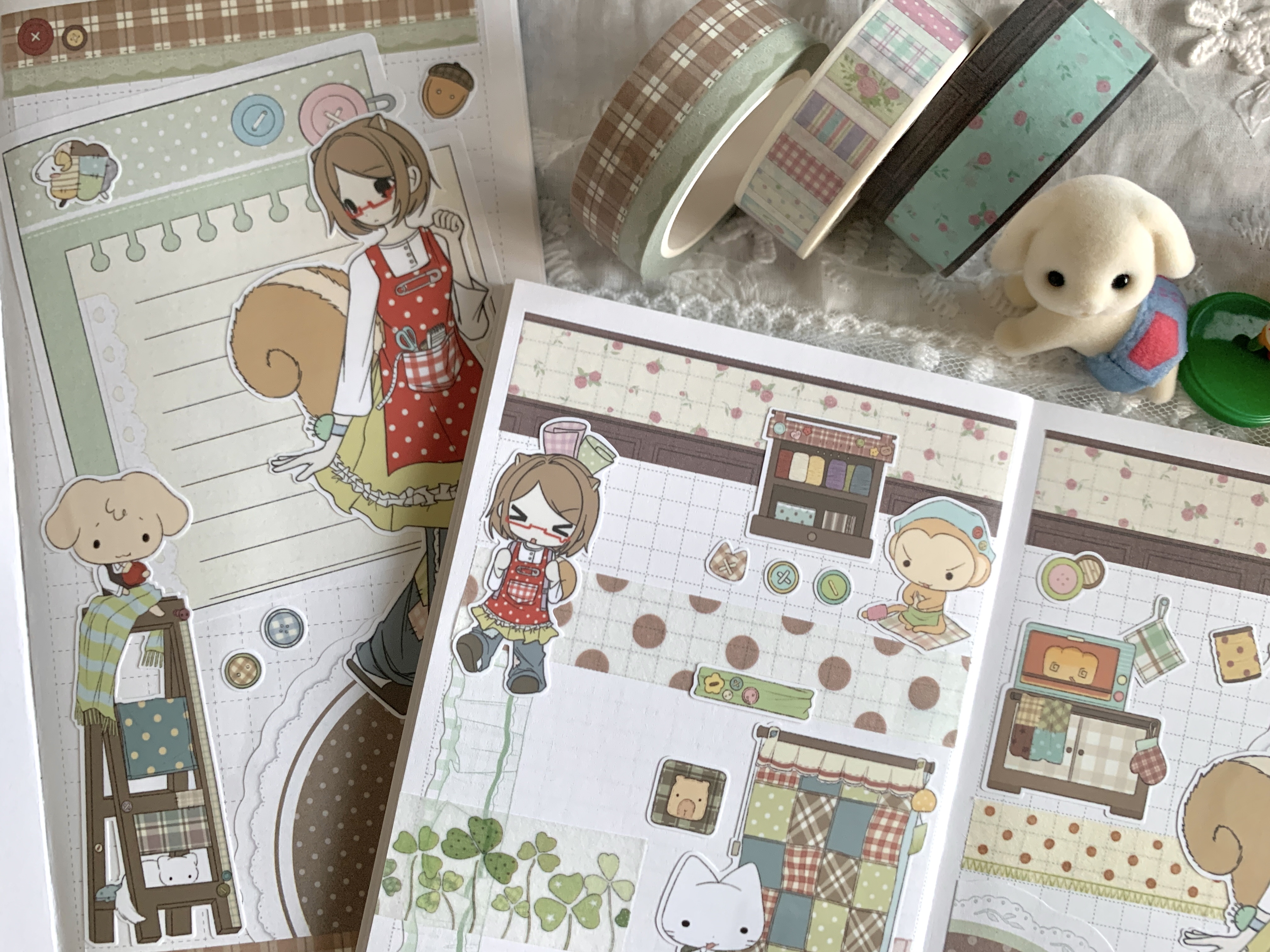 김헹푸 | 동그란 레이스 [숲] 모조지팩