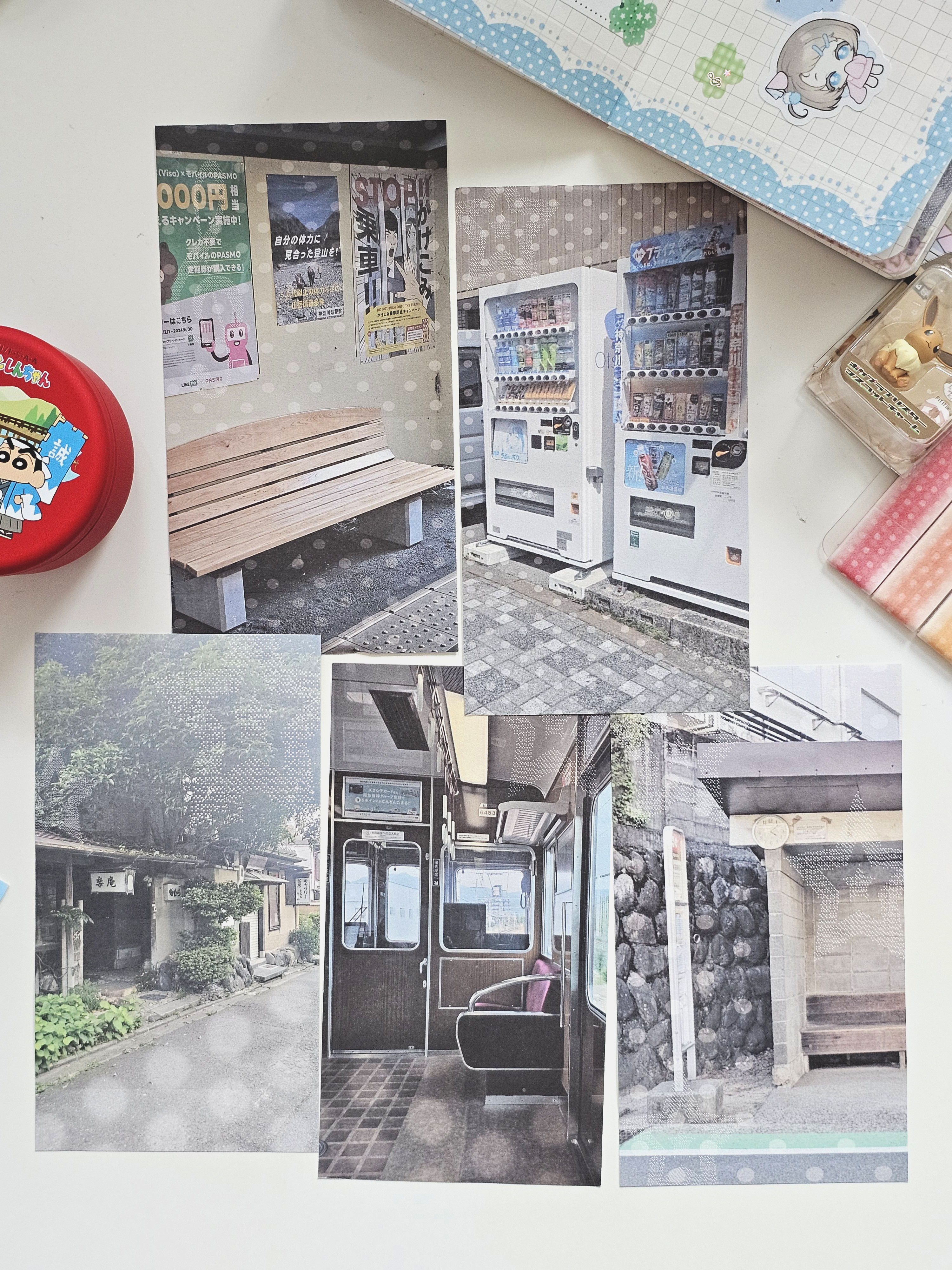 프롬랜드 | 일본거리 실사 롱모조지 세트 (5종)