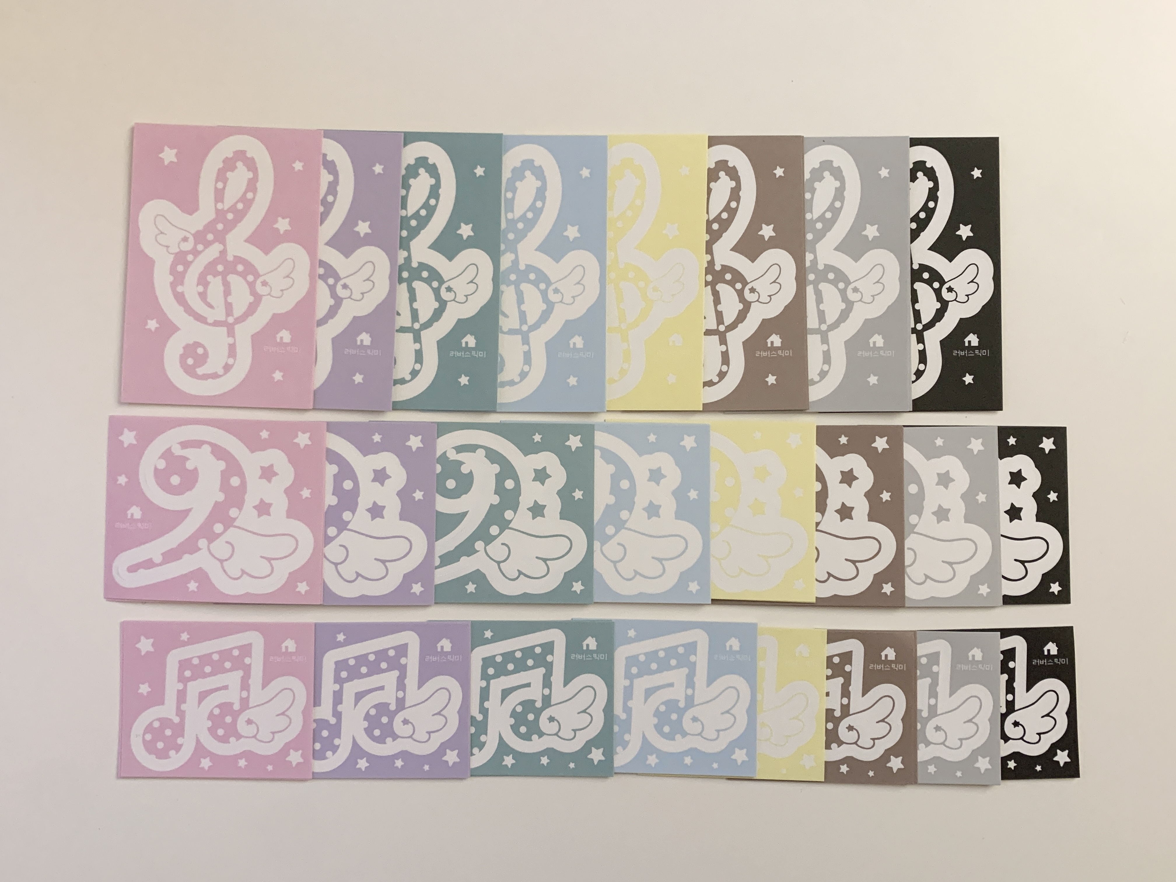 Lovers Pick Me | Wing melody paper pack (3 types)