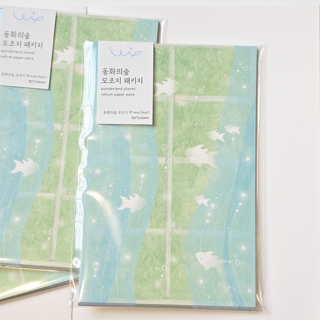 동화의숲 | 창문 밖 모조지팩 (12ea)