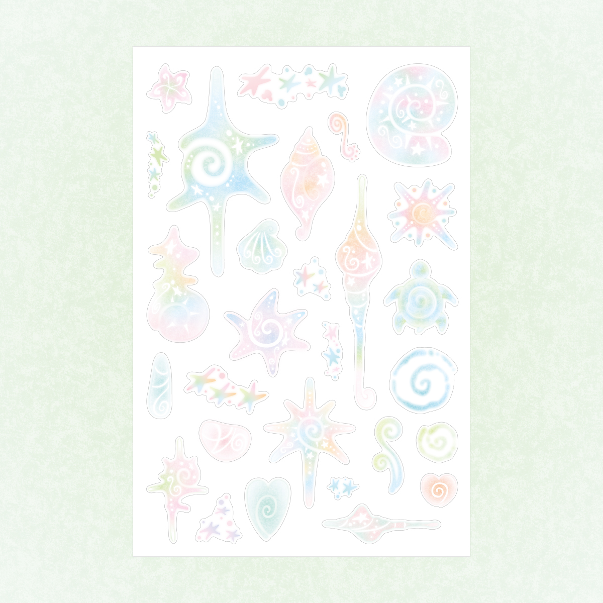 펄리버튼 | 산호빛 스티커