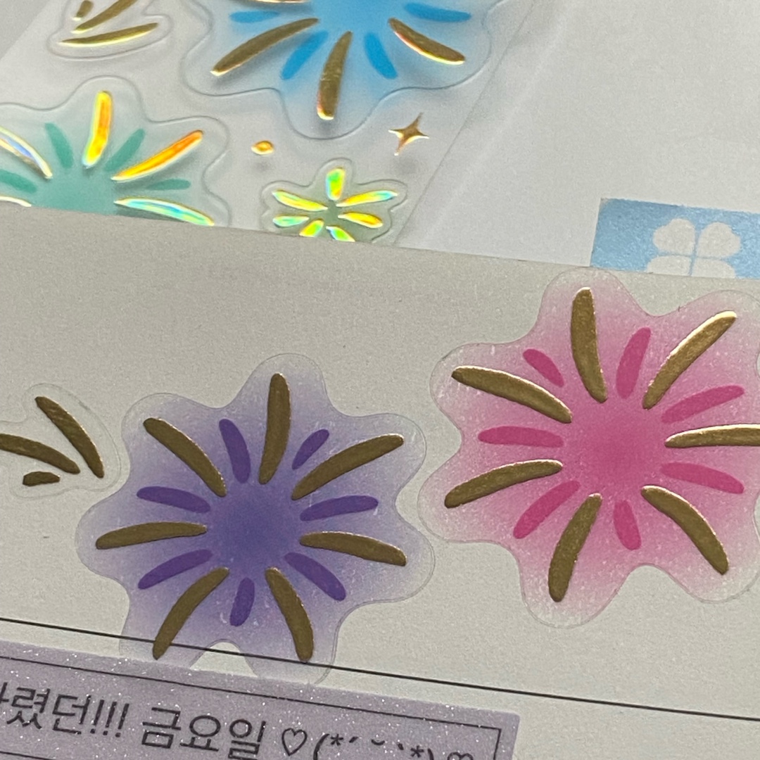 선셋 | 불꽃놀이 씰스티커