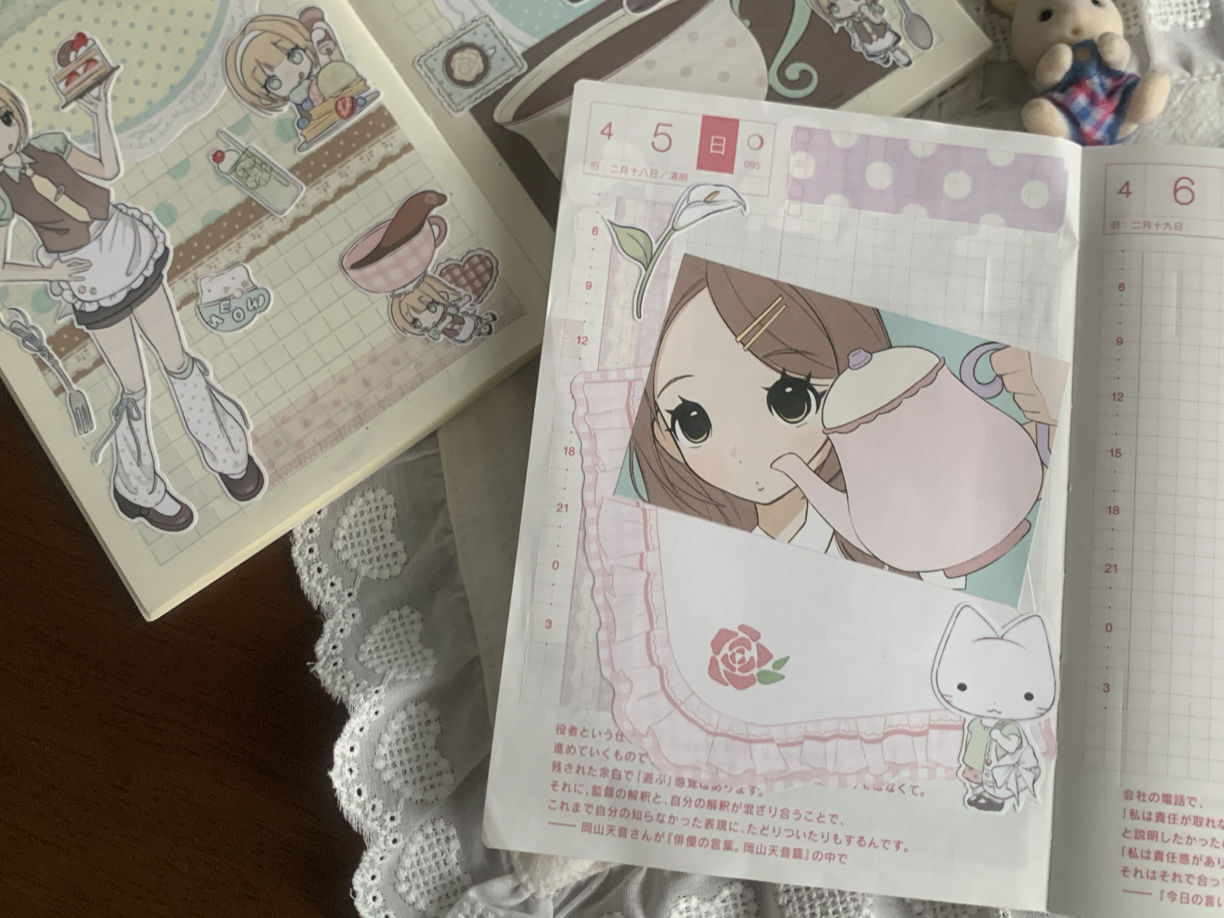 kimhaengpu | Lace Handkerchief paper pack