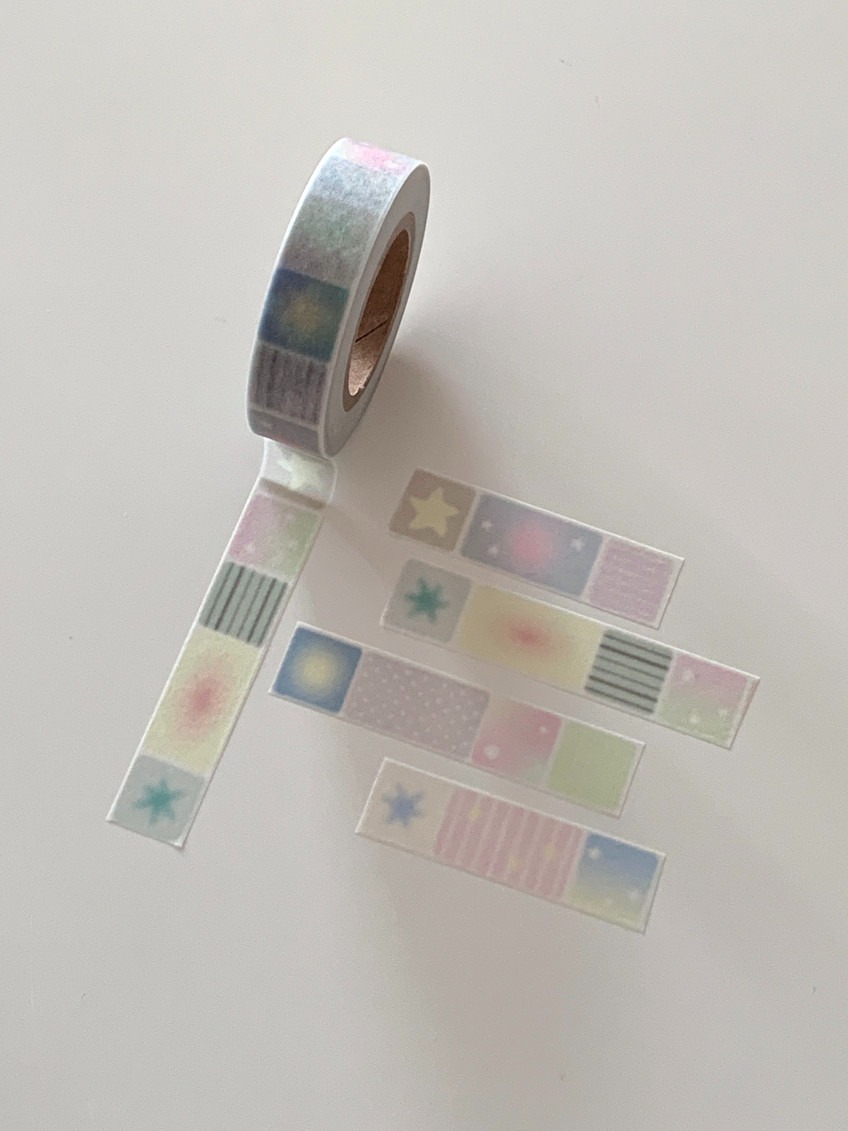 Lovers Pick Me | Cloud Melody & Pastel Dream Masking Tape 2 types
