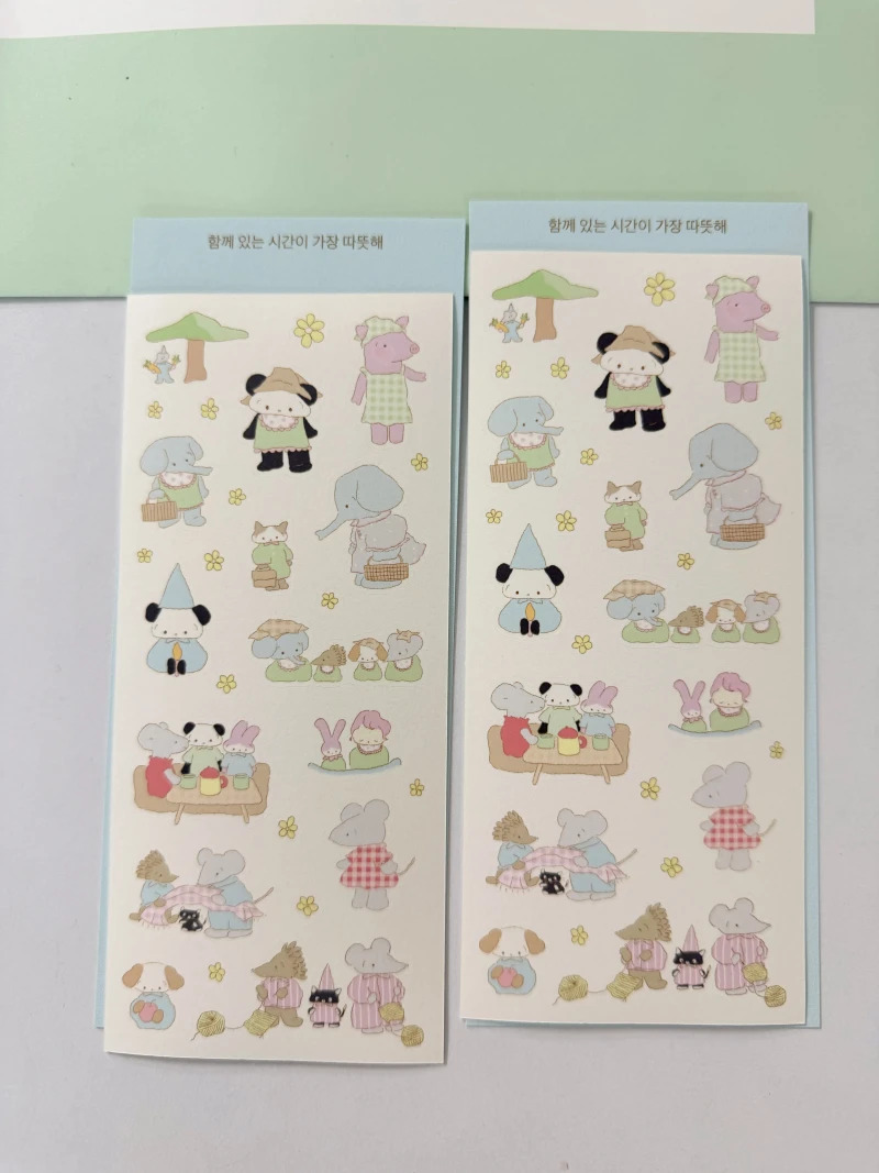 달오상점 | 함께 있는 시간이 가장 따뜻해 스티커