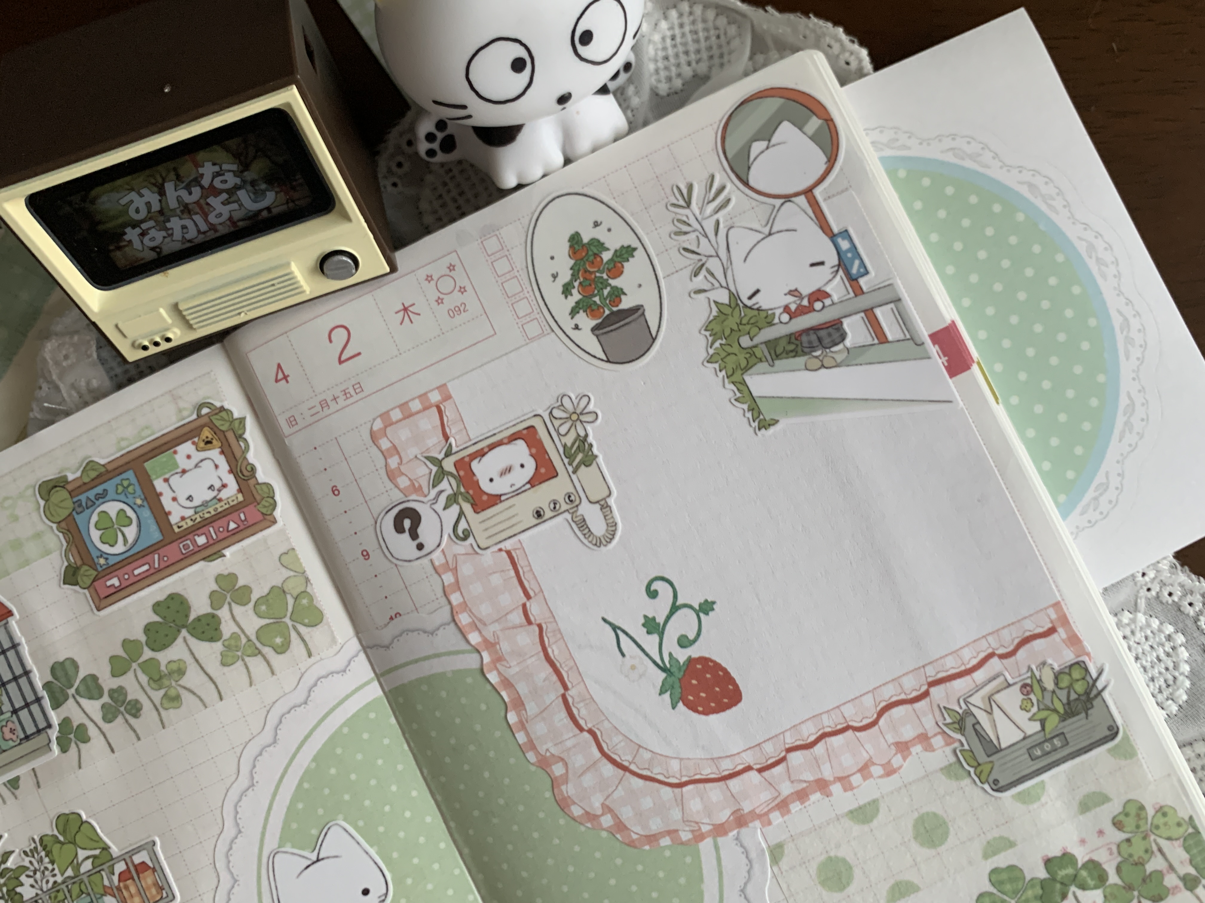 kimhaengpu | Lace Handkerchief paper pack