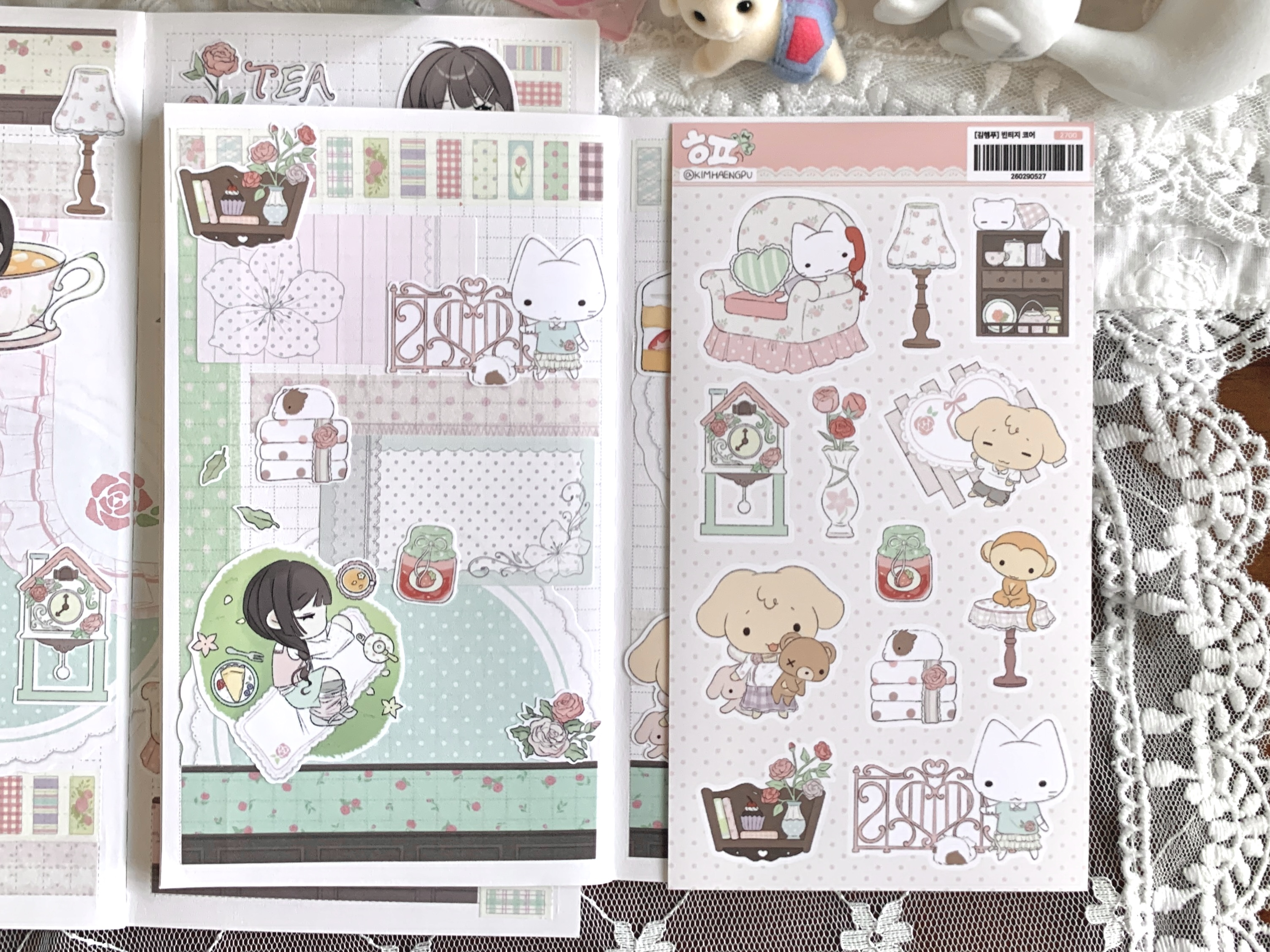 kimhaengpu | Vintage core sticker