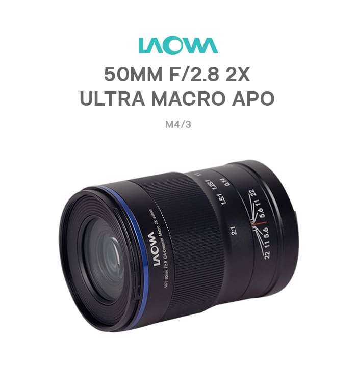 Laowa 50mm f/2.8 2X Ultra Macro APO