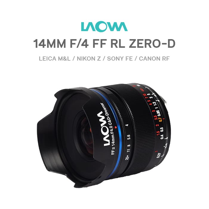 Laowa 14mm f/4 FF RL Zero-D