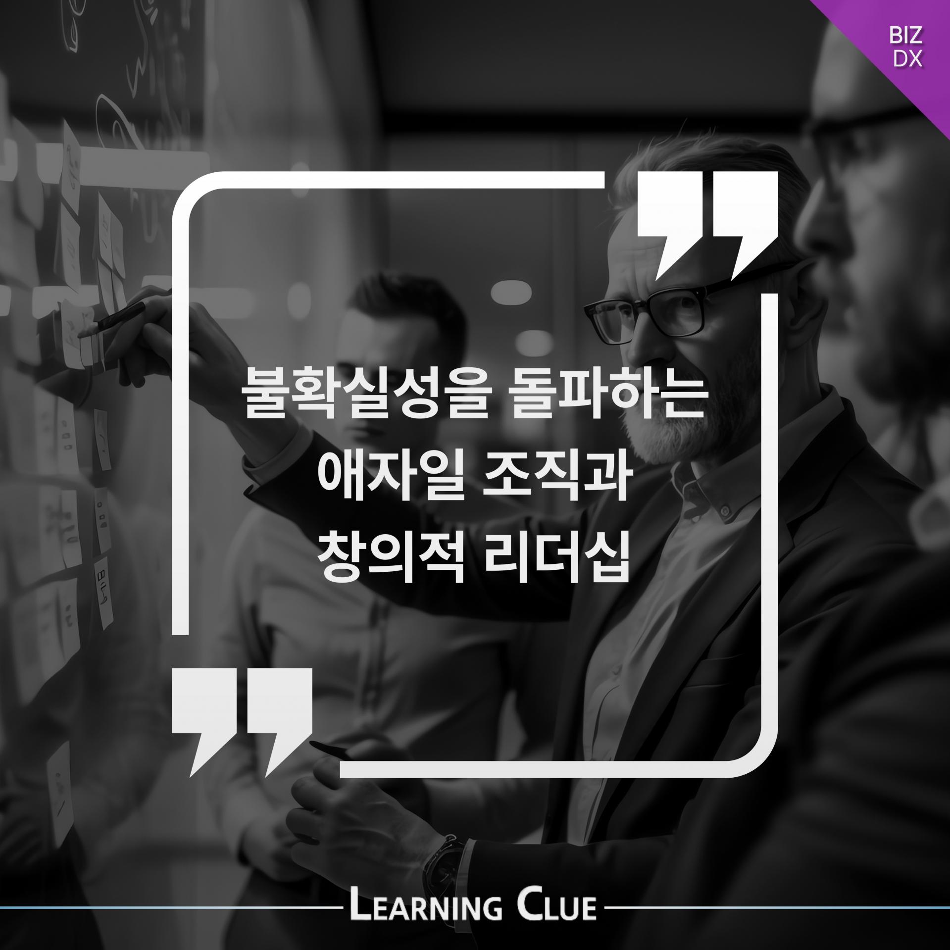 불확실성을 돌파하는 애자일 조직과 창의적 리더십 이미지