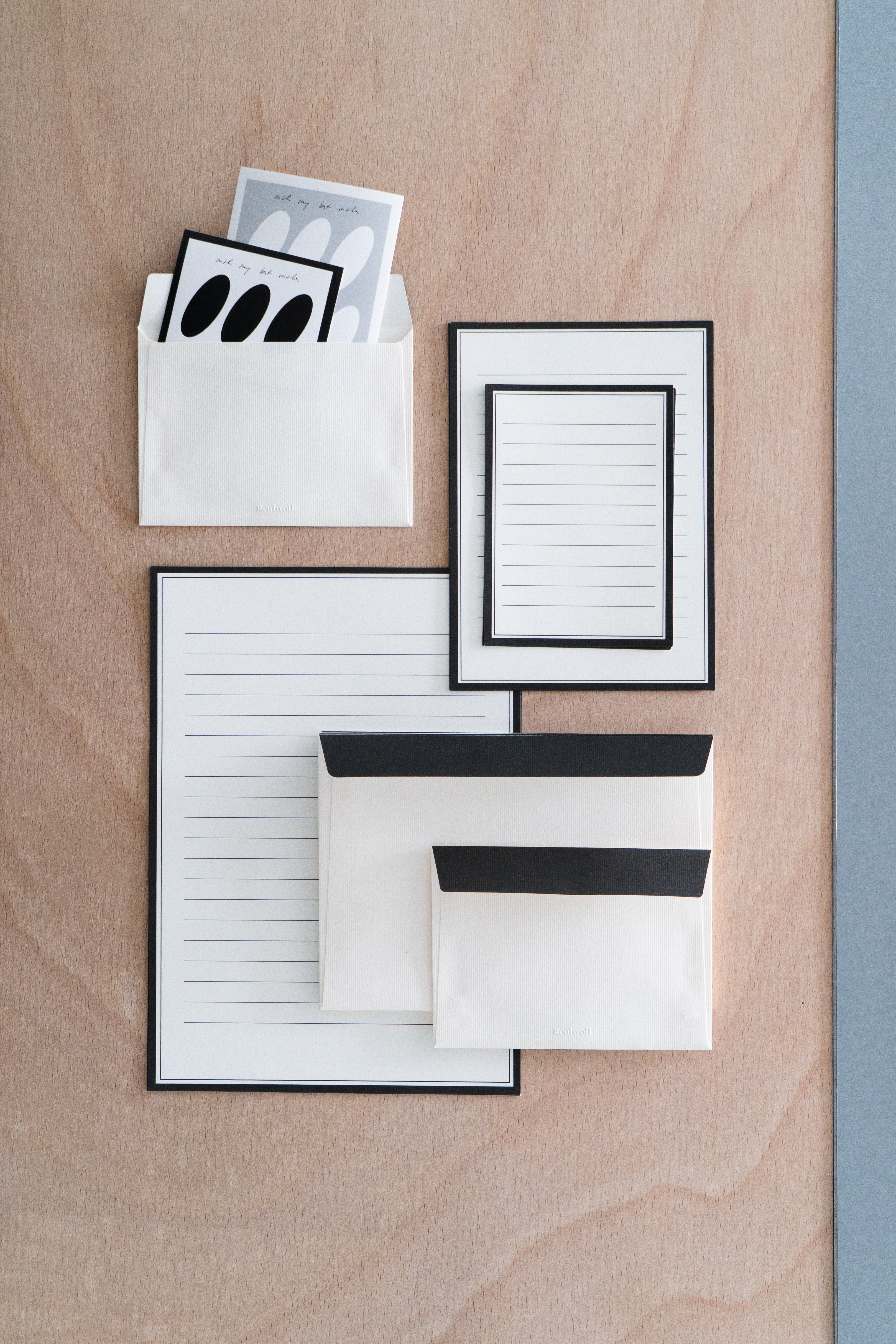 Letter Set l Classic Black Horizon (가로)