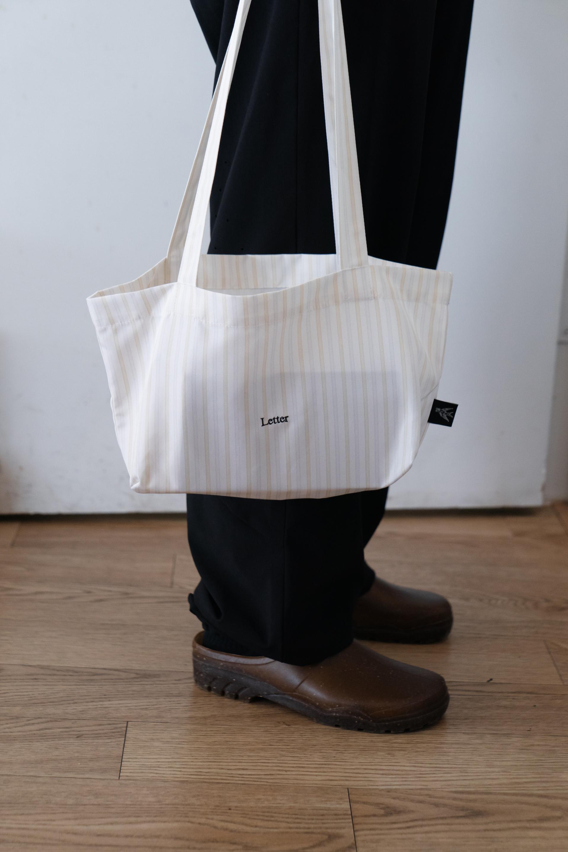 Stripe Letter Bag 스트라이프 레터 백, 2sizes