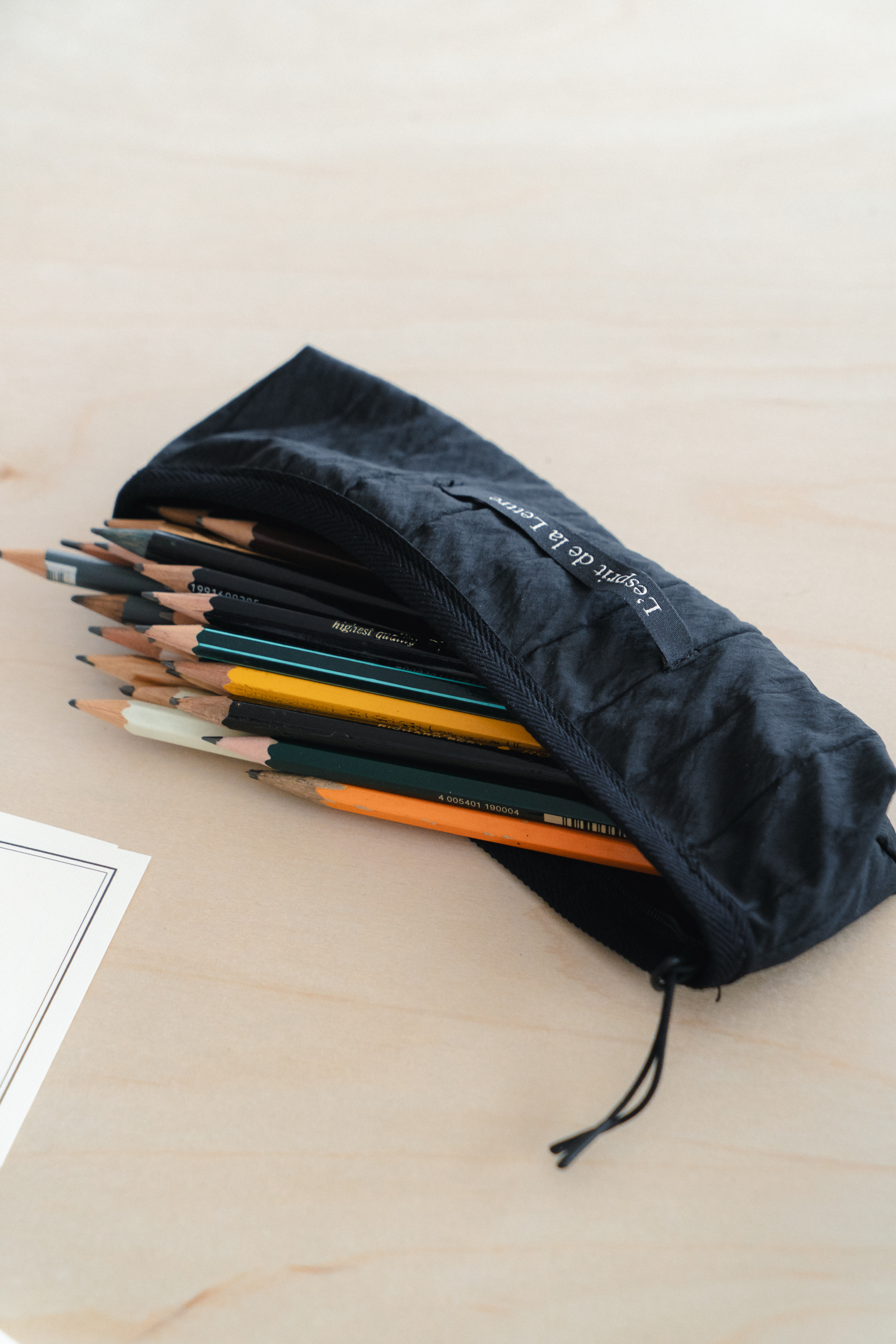 Easy Black Pencil Case 이지 블랙 필통