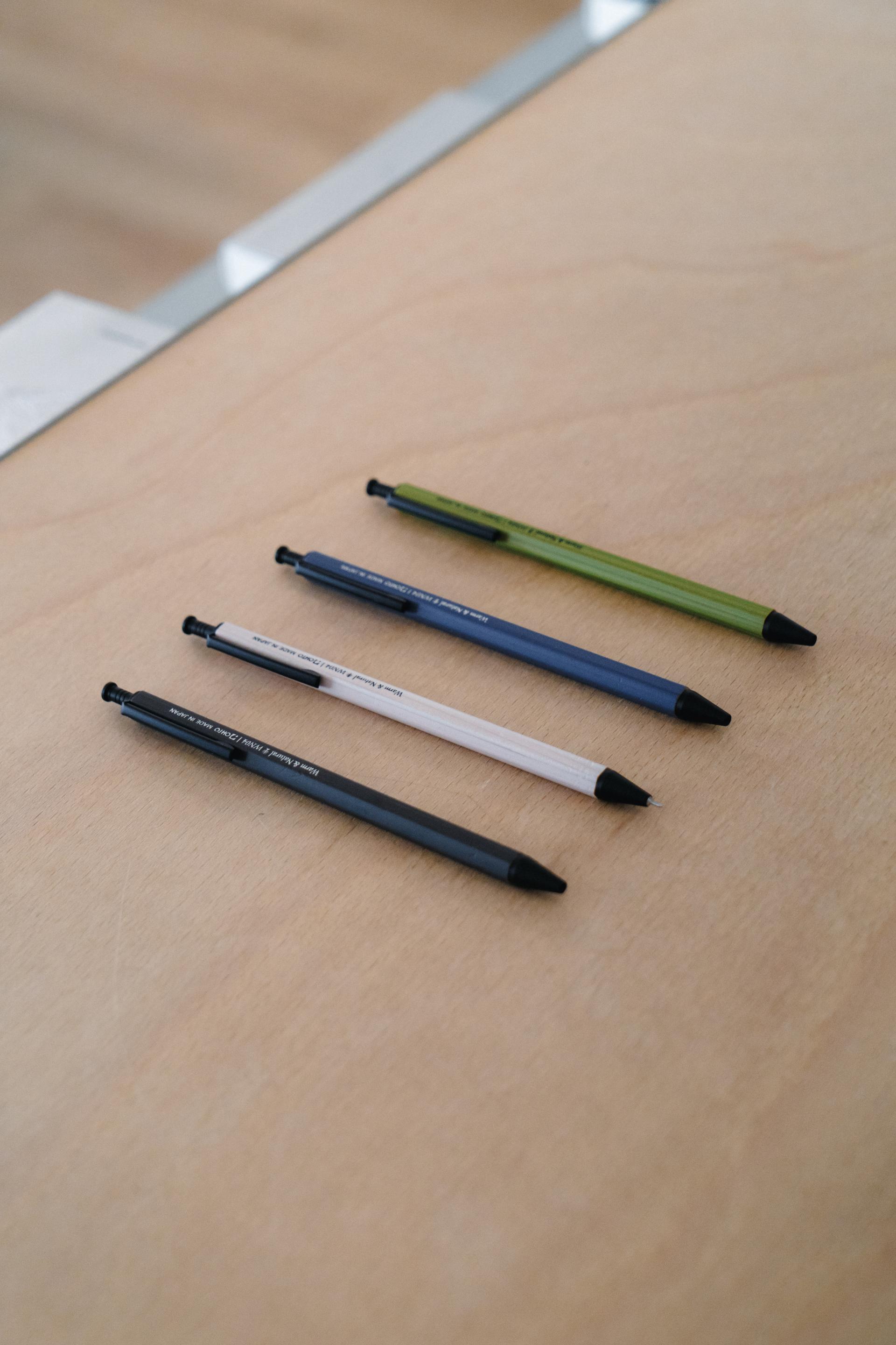 Gel PenㅣOHTO 0.4mm 목재 겔펜 *4colors