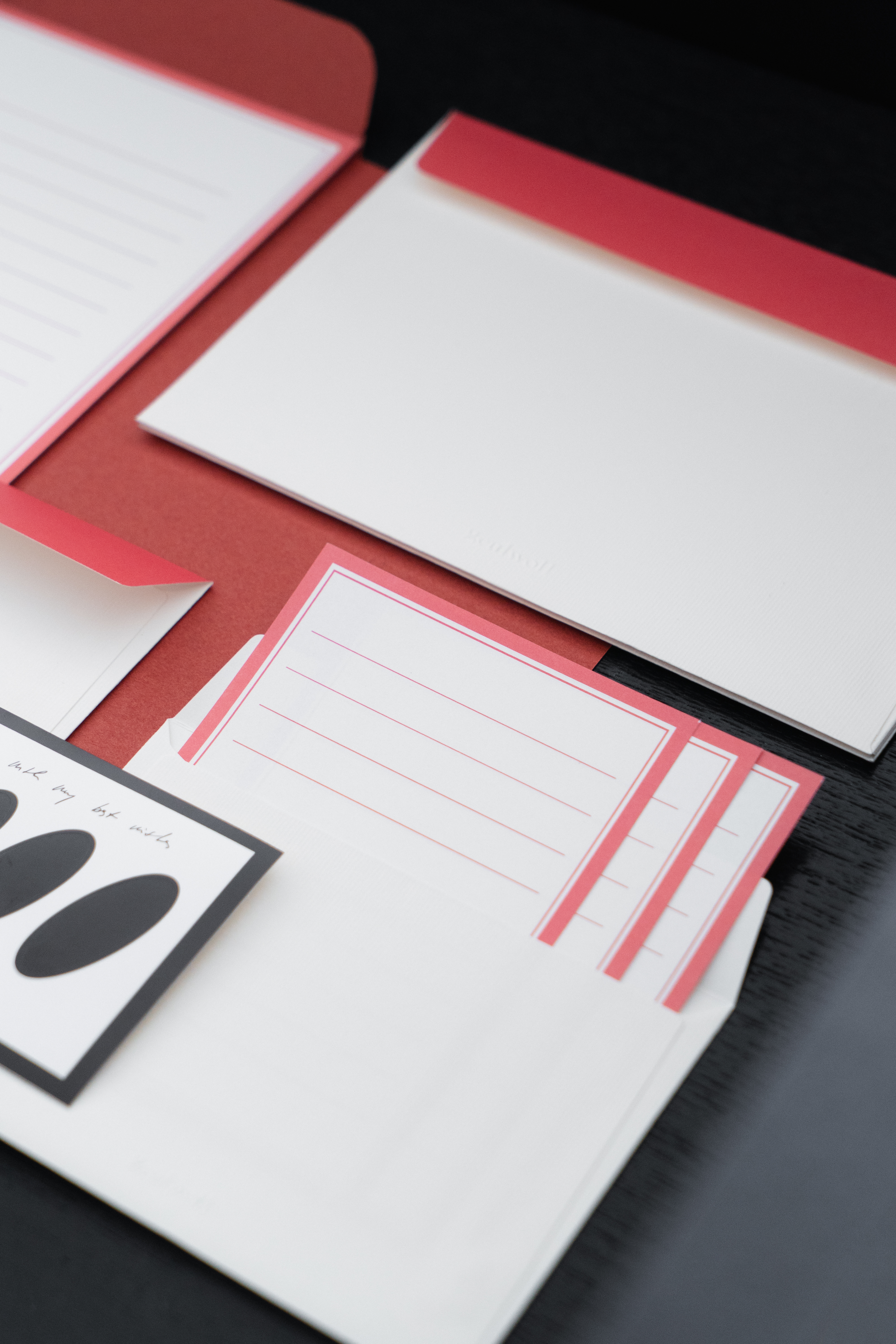 Classic Letter Set - Red