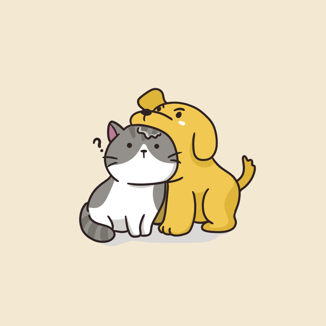 고양이와 강아지 캐릭터 디자인 : 브랜딩의 시작 롸켓비