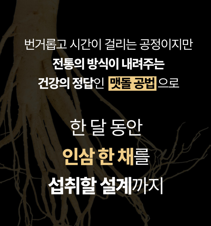 인삼한뿌리 스틱