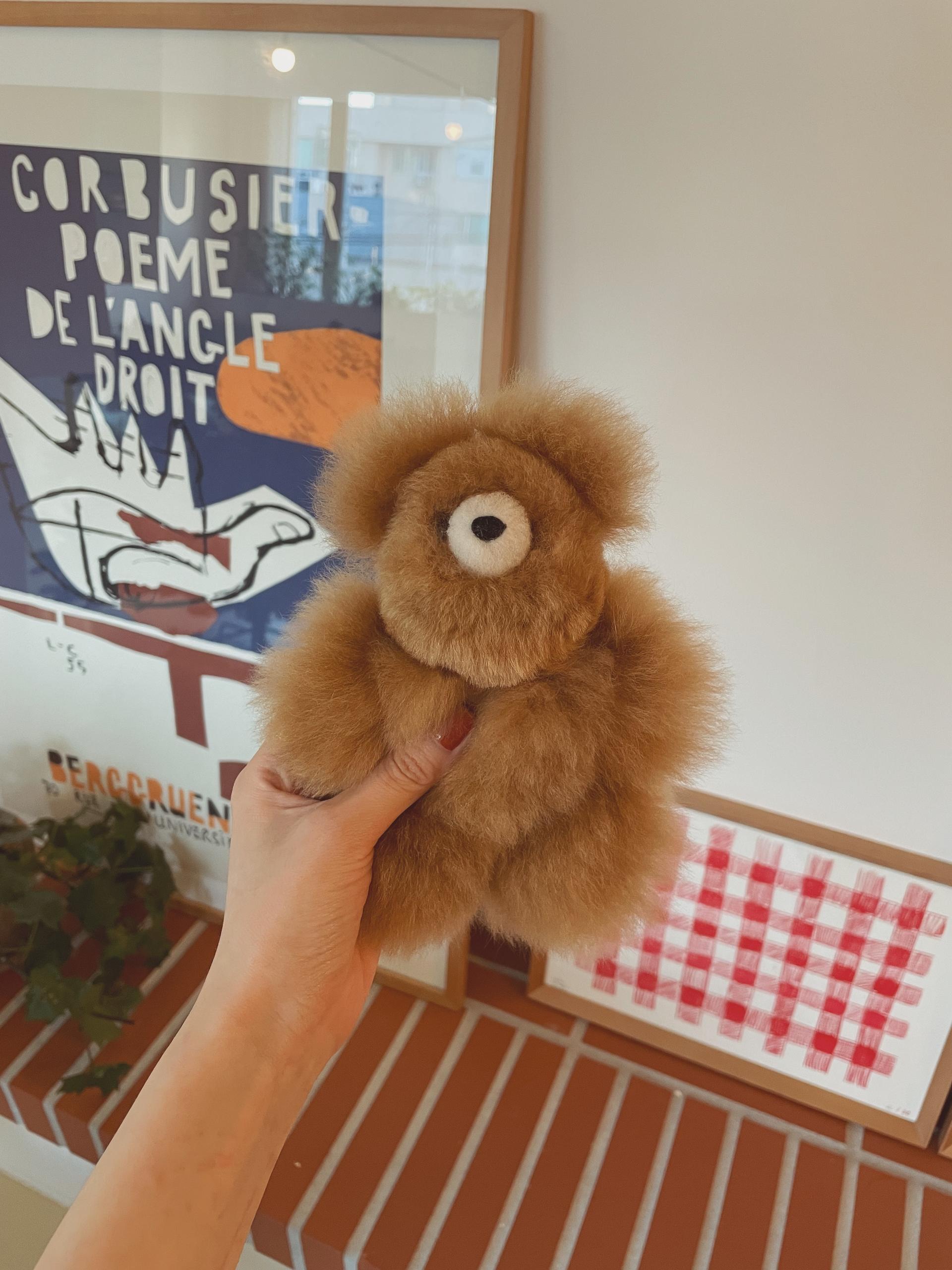 그레이맨션]Sustainable Alpaca Bear from Peru small size