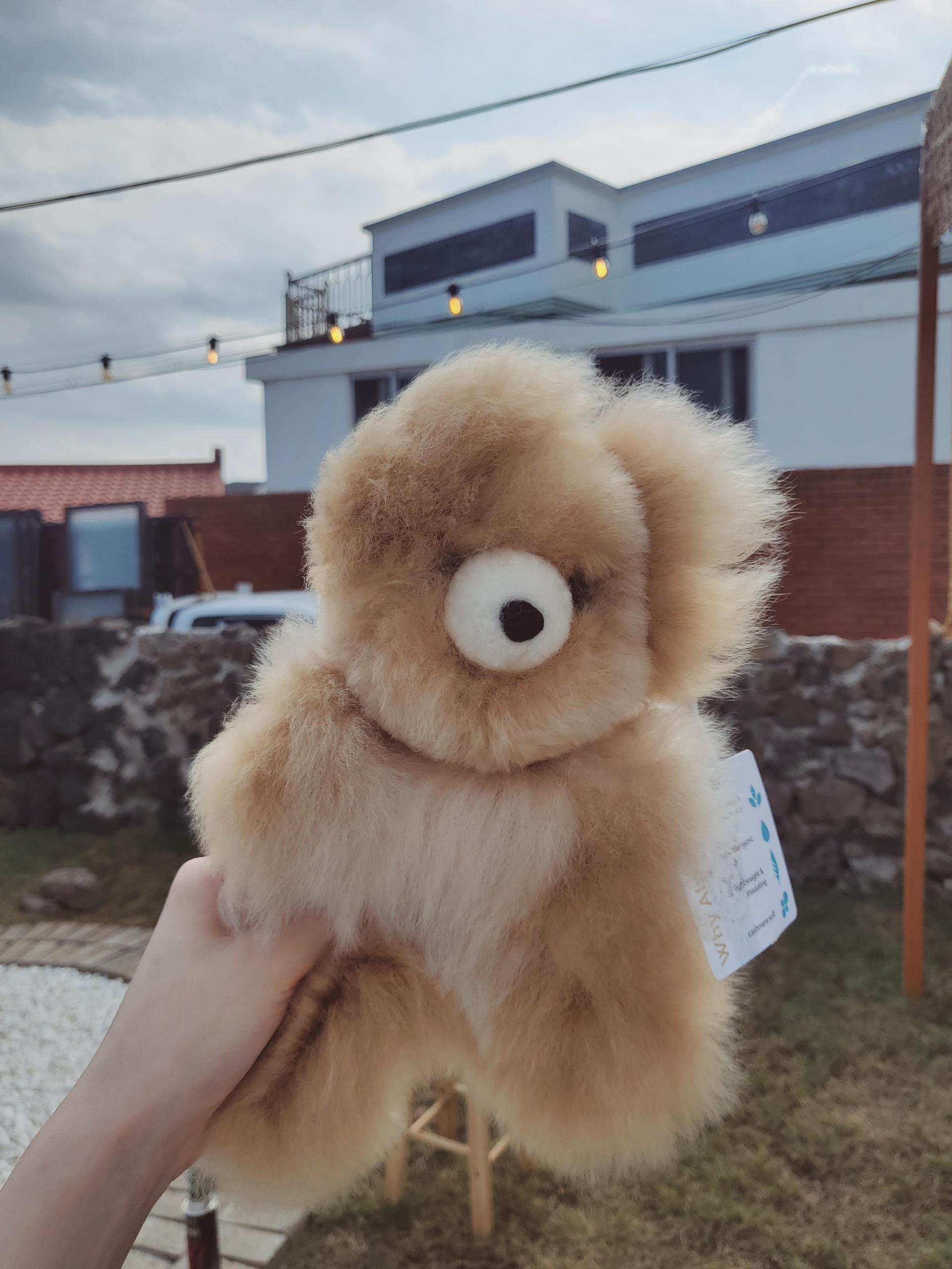 Sustainable Alpaca Bear from Peru : 그레이맨션 GREY MANSION