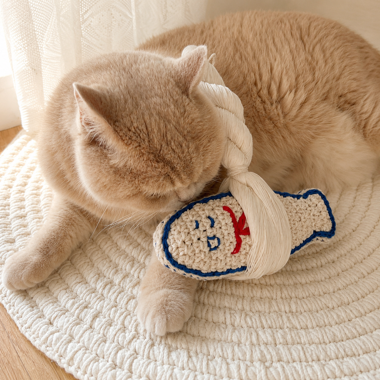 액막이 명태 캣닢 마따따비 인형