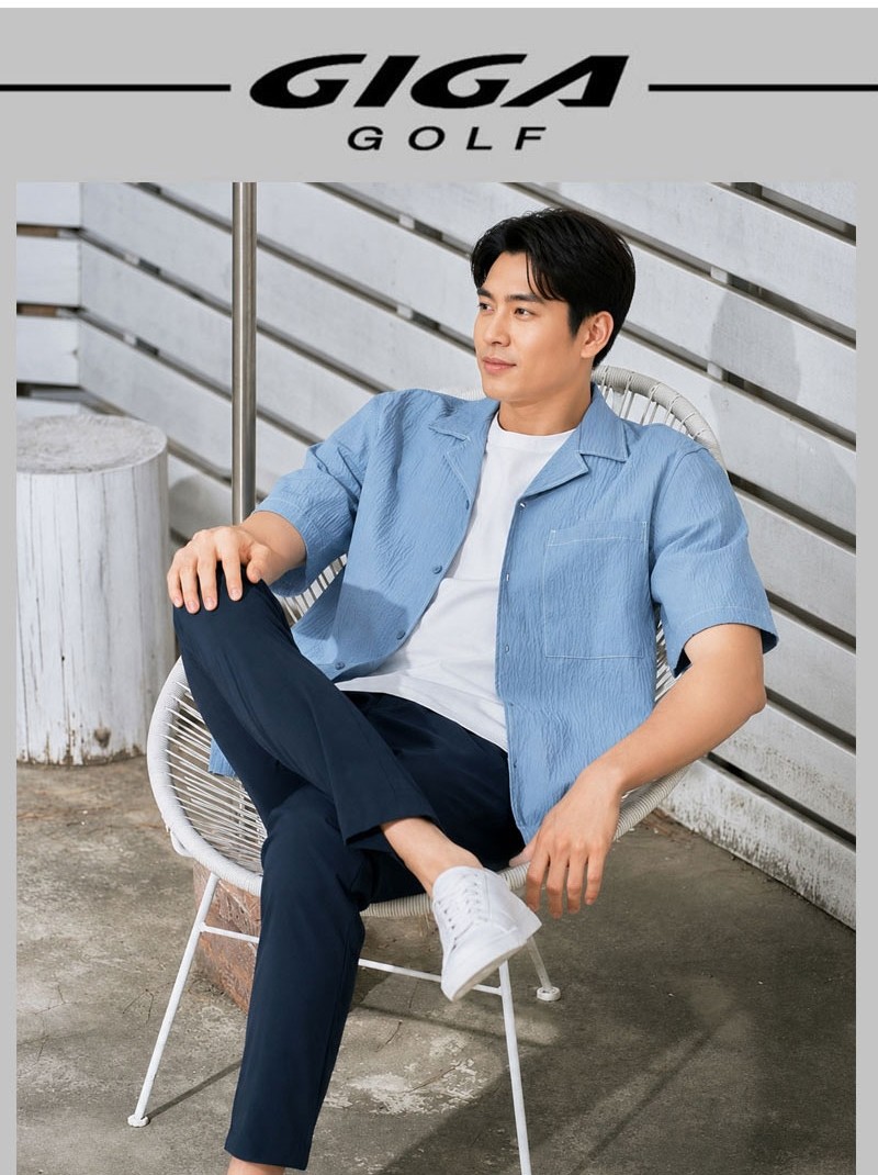 💖기가골프 남성 여름 쿨스판 나일론 허리밴드 바지💖