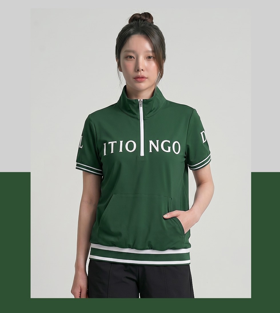 🏅MIWOO GOLF 여성 덴디스 썸머 쿨 반팔 아노락🏅