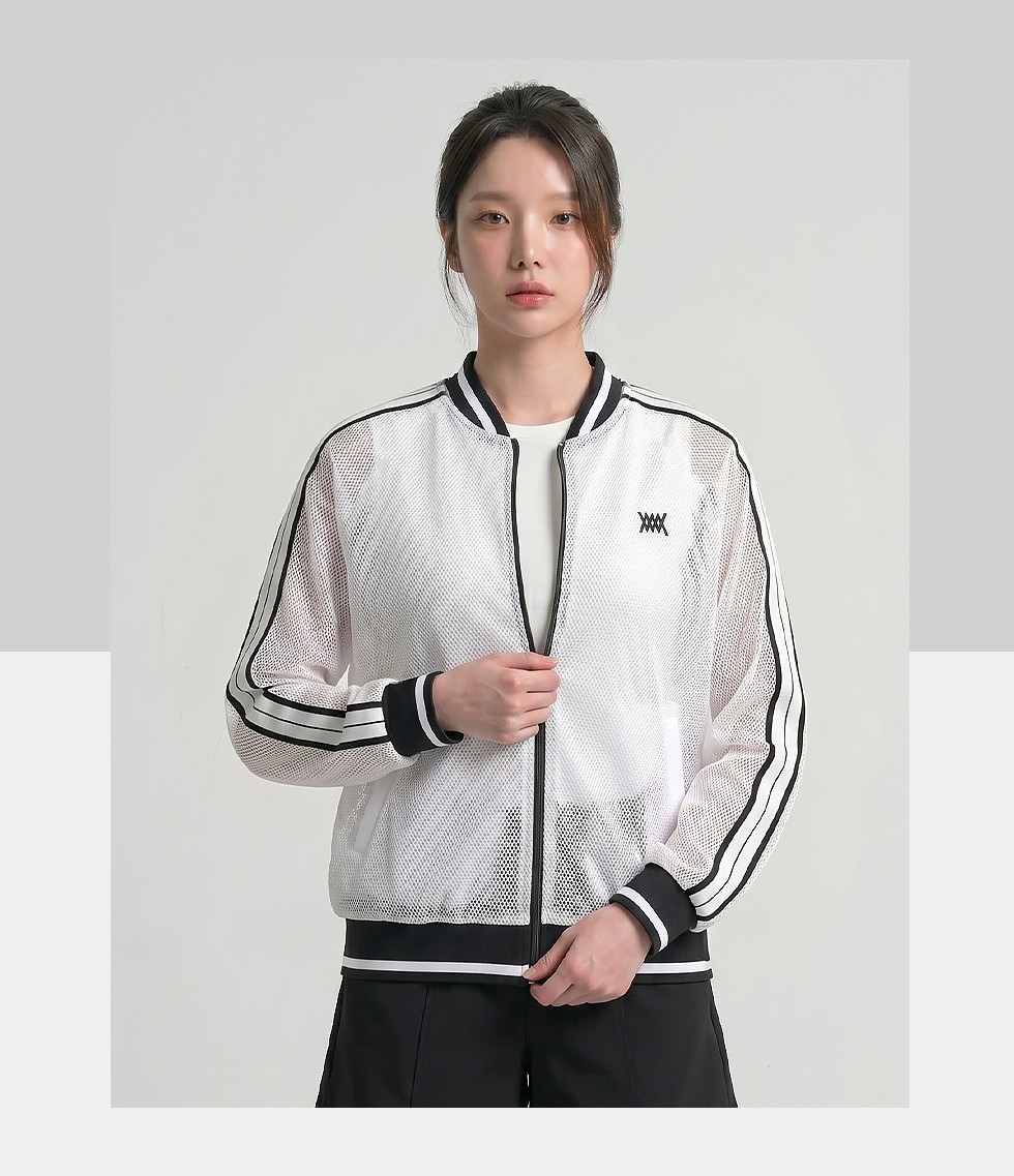 🏅MIWOO GOLF 여성 엘디스 쿨망사 썸머 자켓🏅