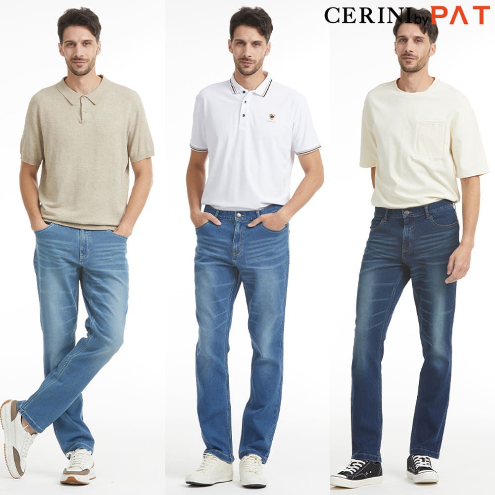🏅CERINI by PAT 남성 아이스쿨 냉감 데님팬츠🏅