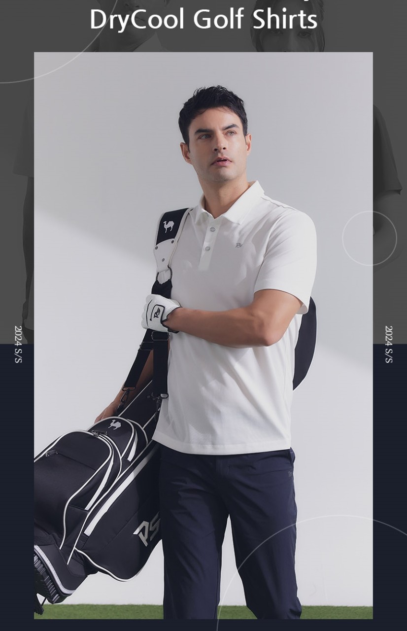 🏅PS GOLF WEAR 남성 쿨링 카라티셔츠🏅