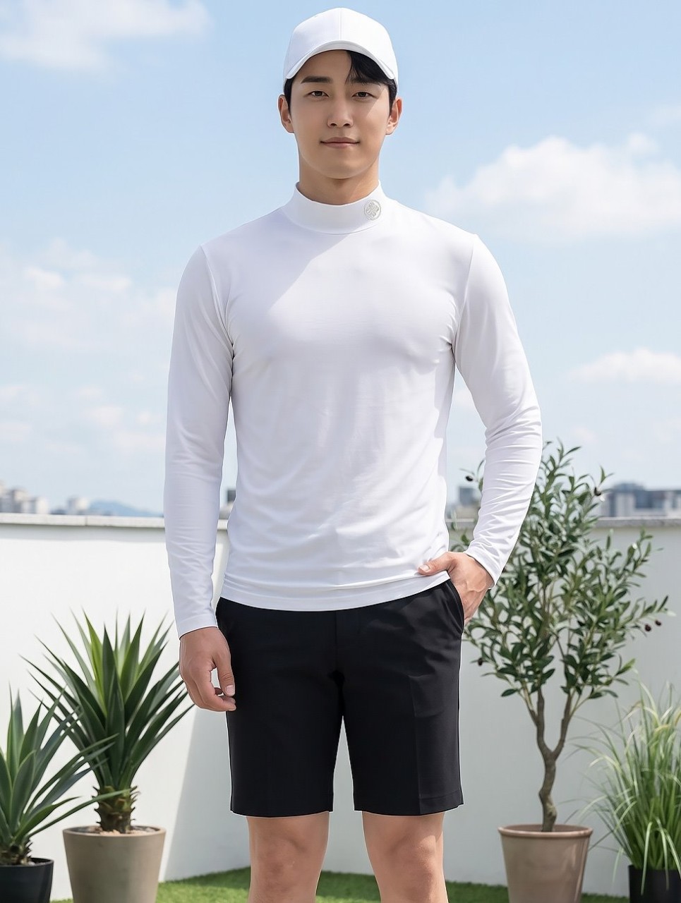 🏅MIWOO GOLF 남성 퍼포먼스 브론스 등매쉬 쿨냉감 이너웨어🏅