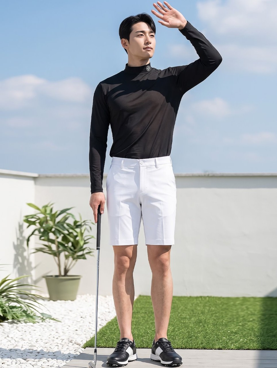 🏅MIWOO GOLF 남성 퍼포먼스 브론스 등매쉬 쿨냉감 이너웨어🏅