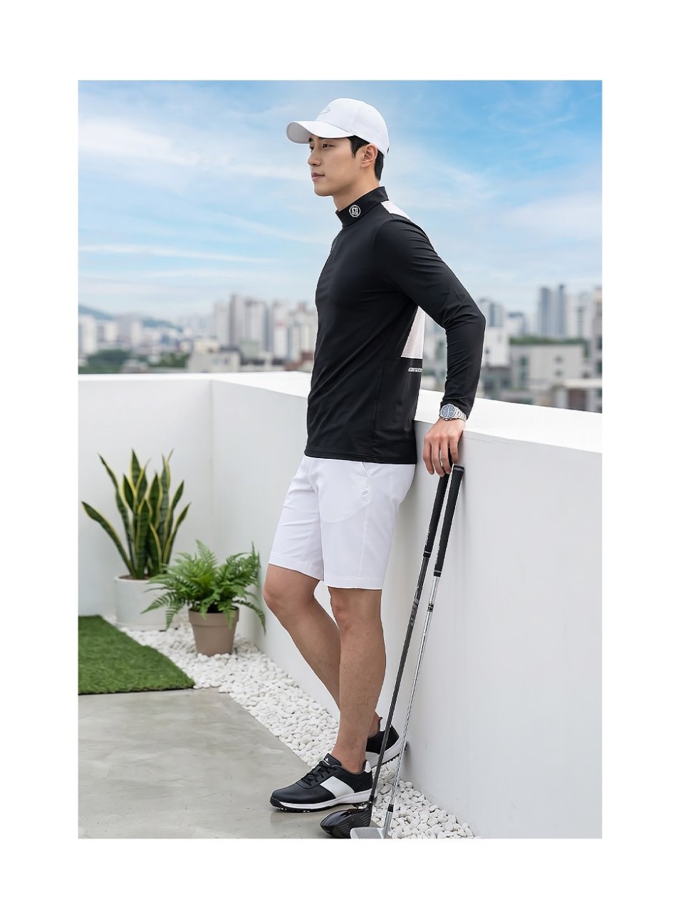 🏅MIWOO GOLF 남성 퍼포먼스 브론스 등매쉬 쿨냉감 이너웨어🏅
