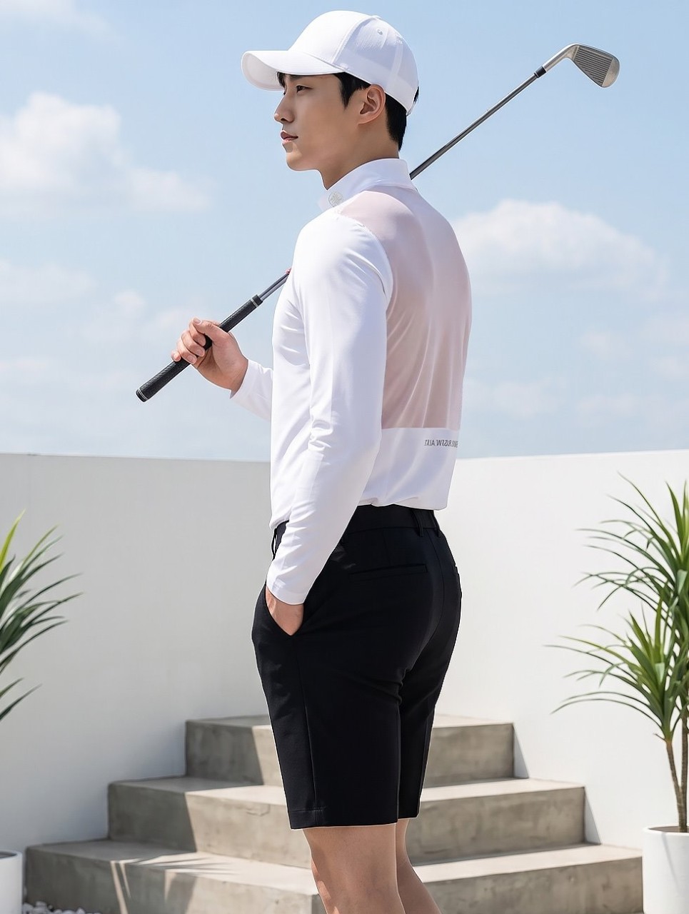🏅MIWOO GOLF 남성 퍼포먼스 브론스 등매쉬 쿨냉감 이너웨어🏅