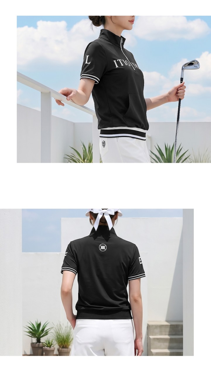 🏅MIWOO GOLF 여성 덴디스 썸머 쿨 반팔 아노락🏅