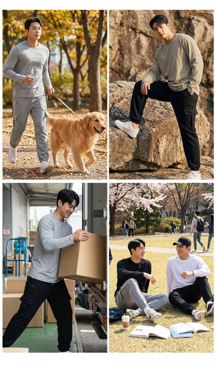 🏅KYJ GOLF 남성 소프트카고 조거팬츠🏅