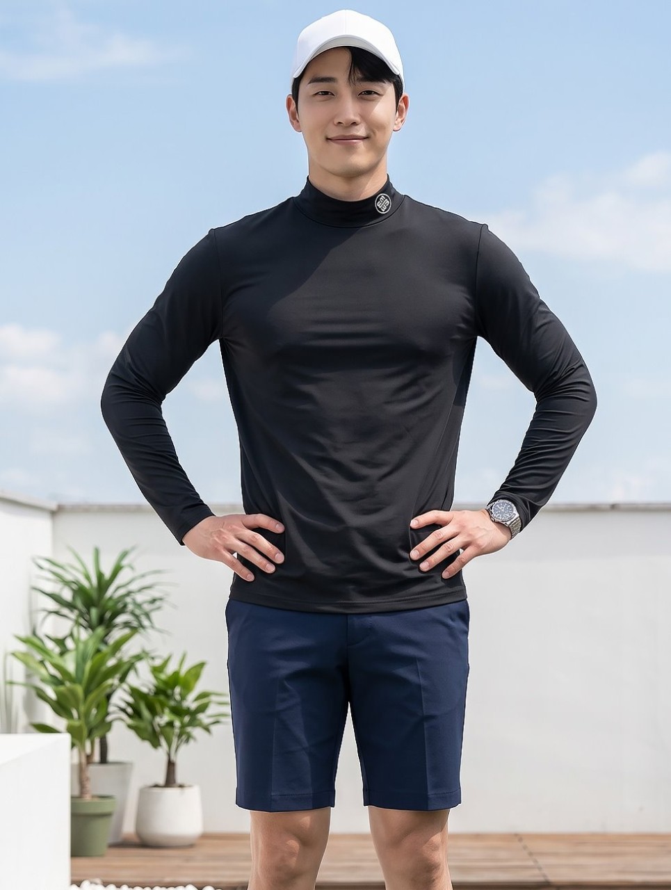 🏅MIWOO GOLF 남성 퍼포먼스 브론스 등매쉬 쿨냉감 이너웨어🏅