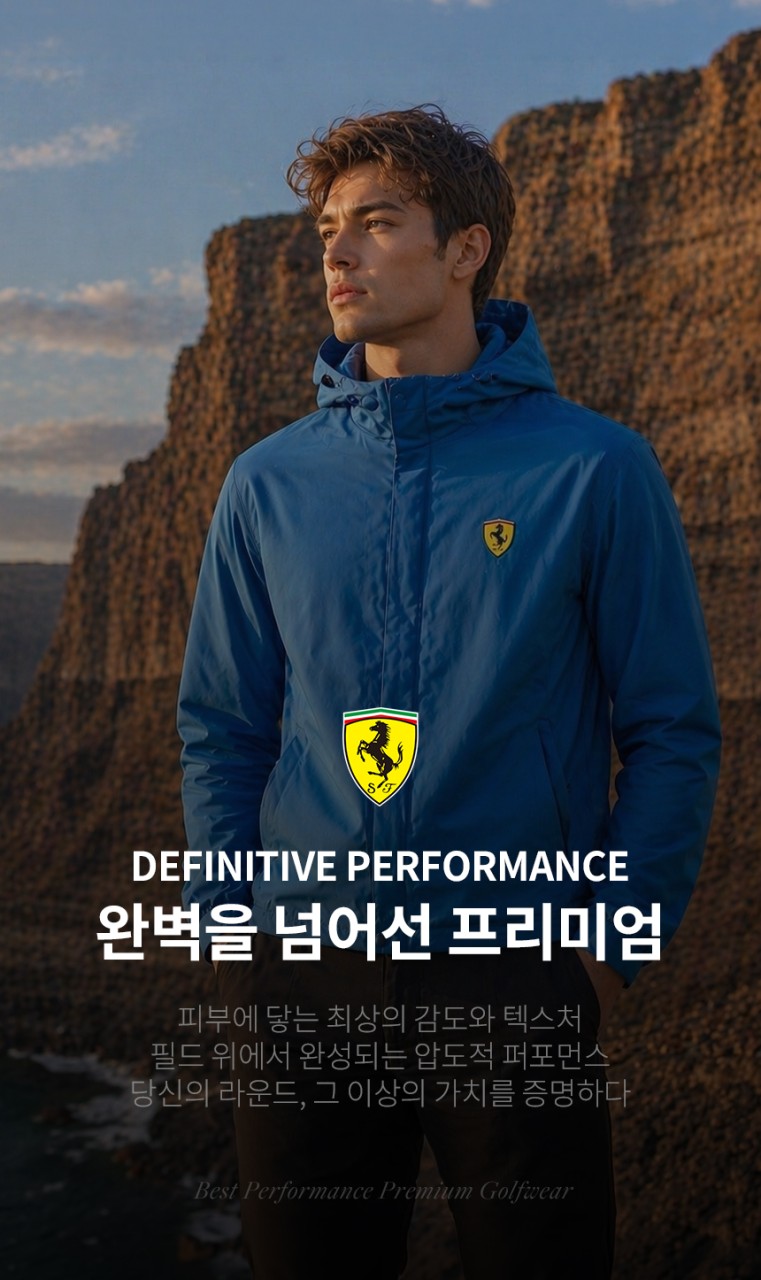 🏅페라리(Ferrari) 시그니처 테크니컬 유틸리티 반팔 셔츠 자켓🏅