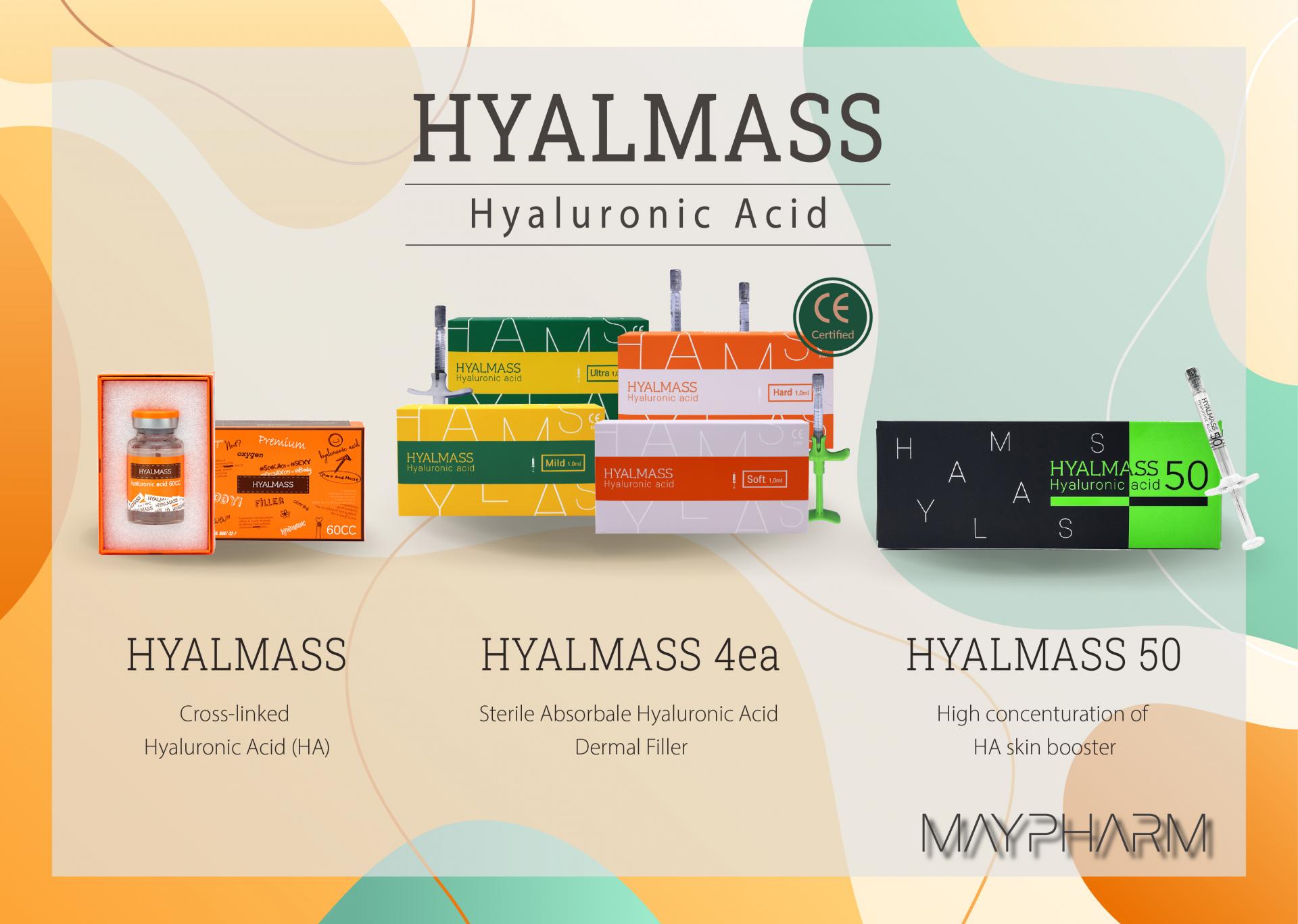 hyalmass hyaluronic acid dermal filler with lidocaine CE certified 