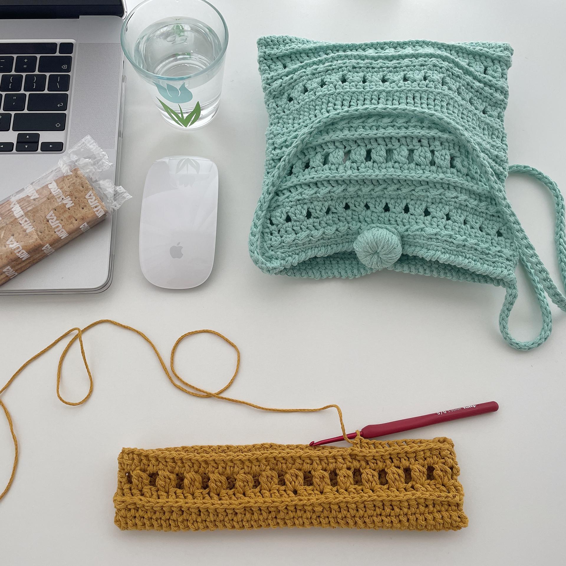 (단종예정) DIY 앤지 크로스백_민트컬러