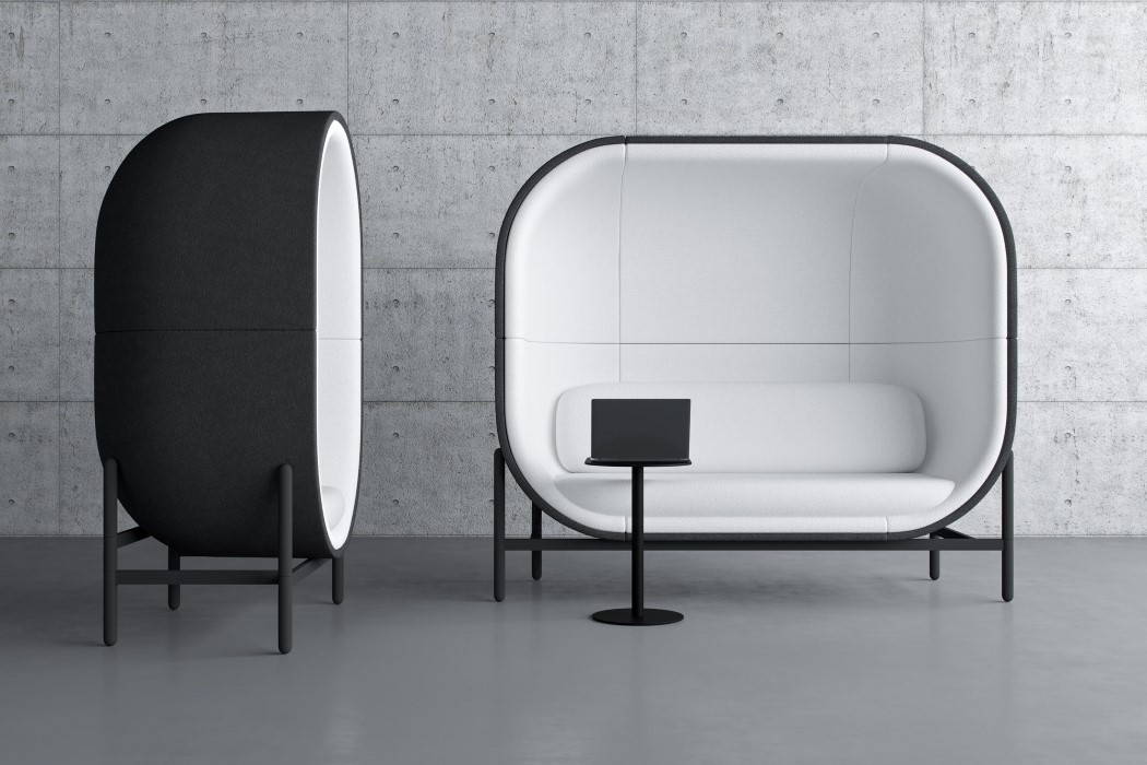 개인적인 공간을 만들 수 있는 캡슐 소파 의자 'Capsule Collection' : 아이디어 래빗 - 디자인