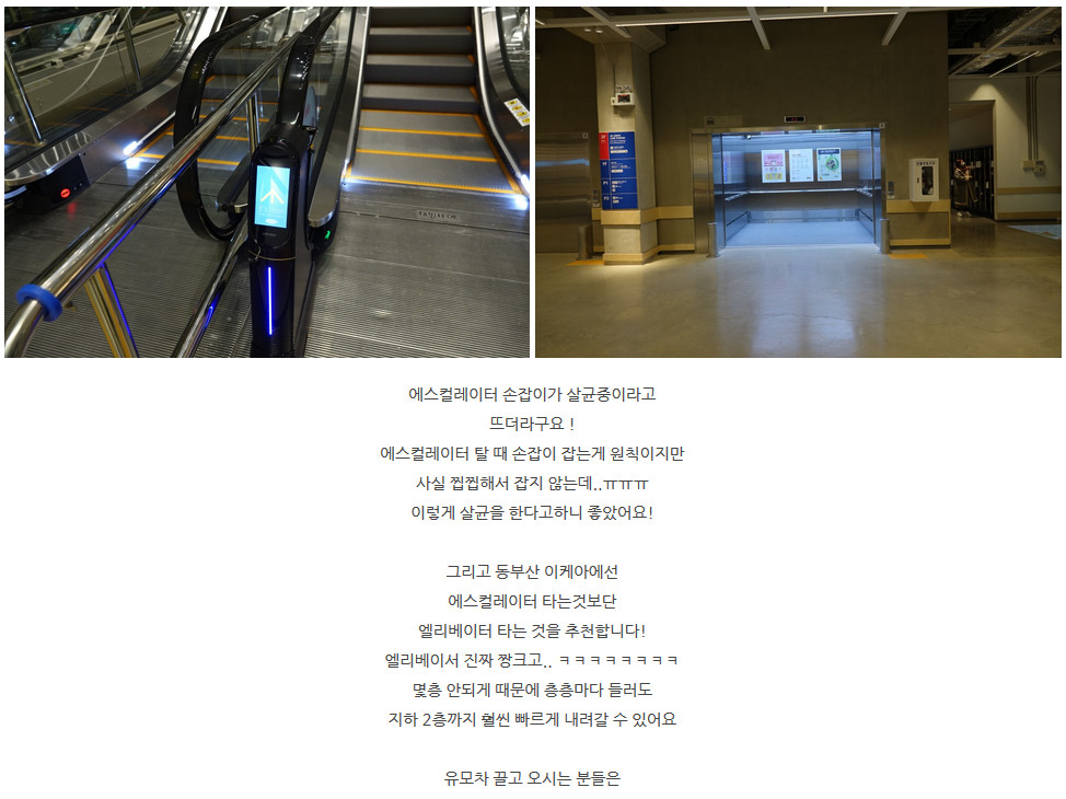 에스컬레이터 핸드레일 바이러스 살균 소독 청소기 위클린