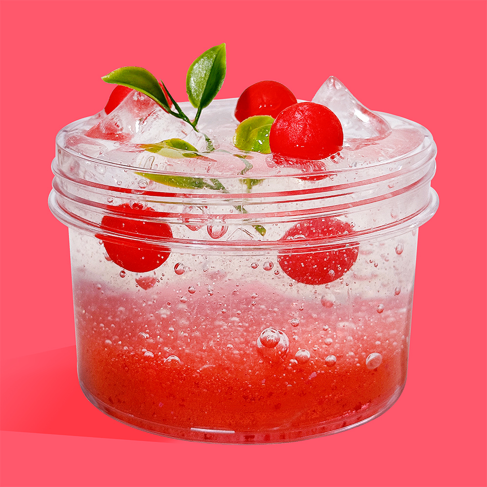 젤시스 딸기리프레셔 쫀득 클리어슬라임