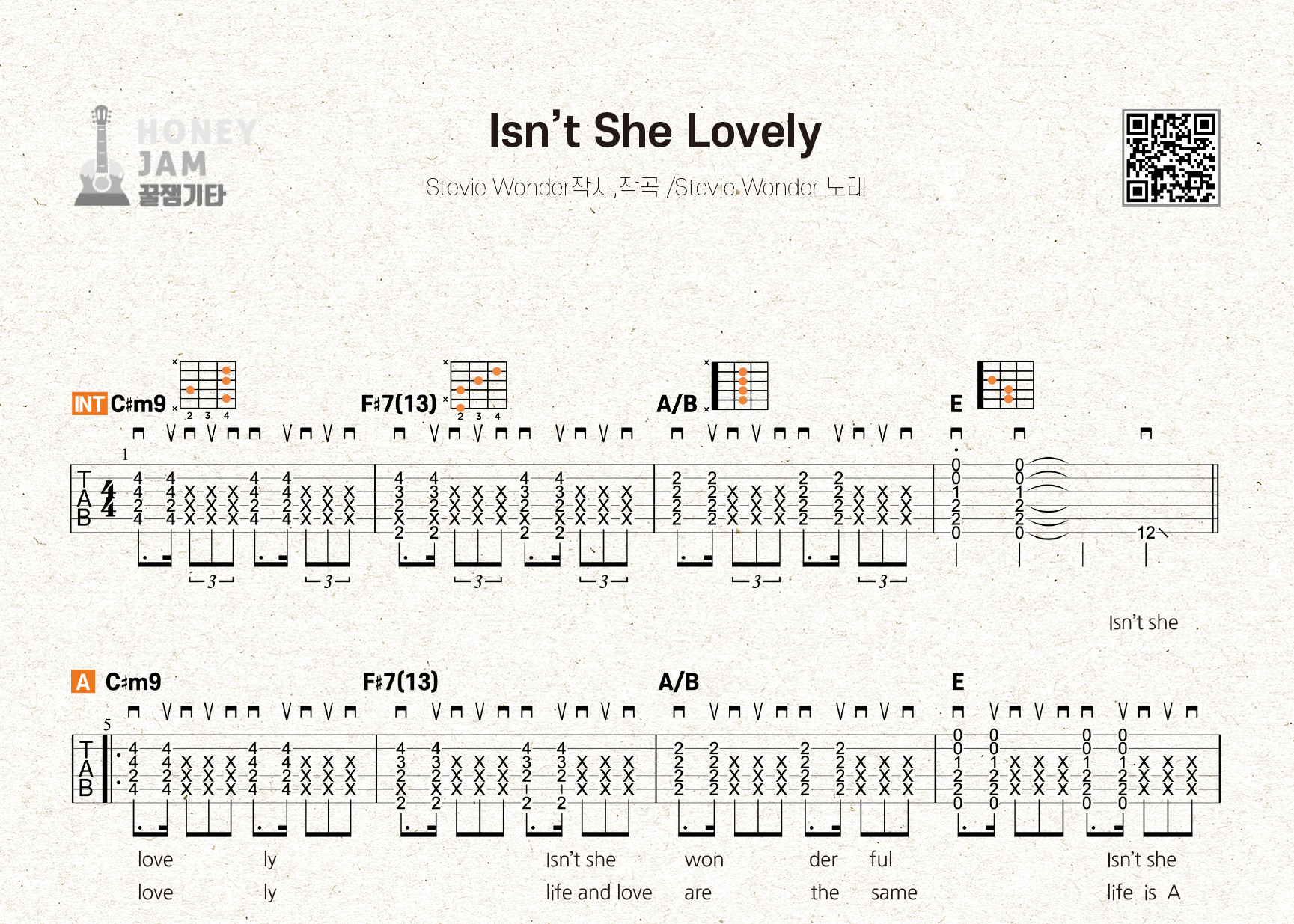 Isn't She Lovely - Stevie Wonder