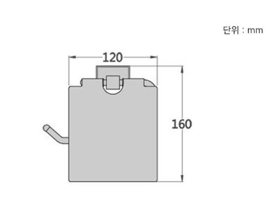 황동 휴지걸이